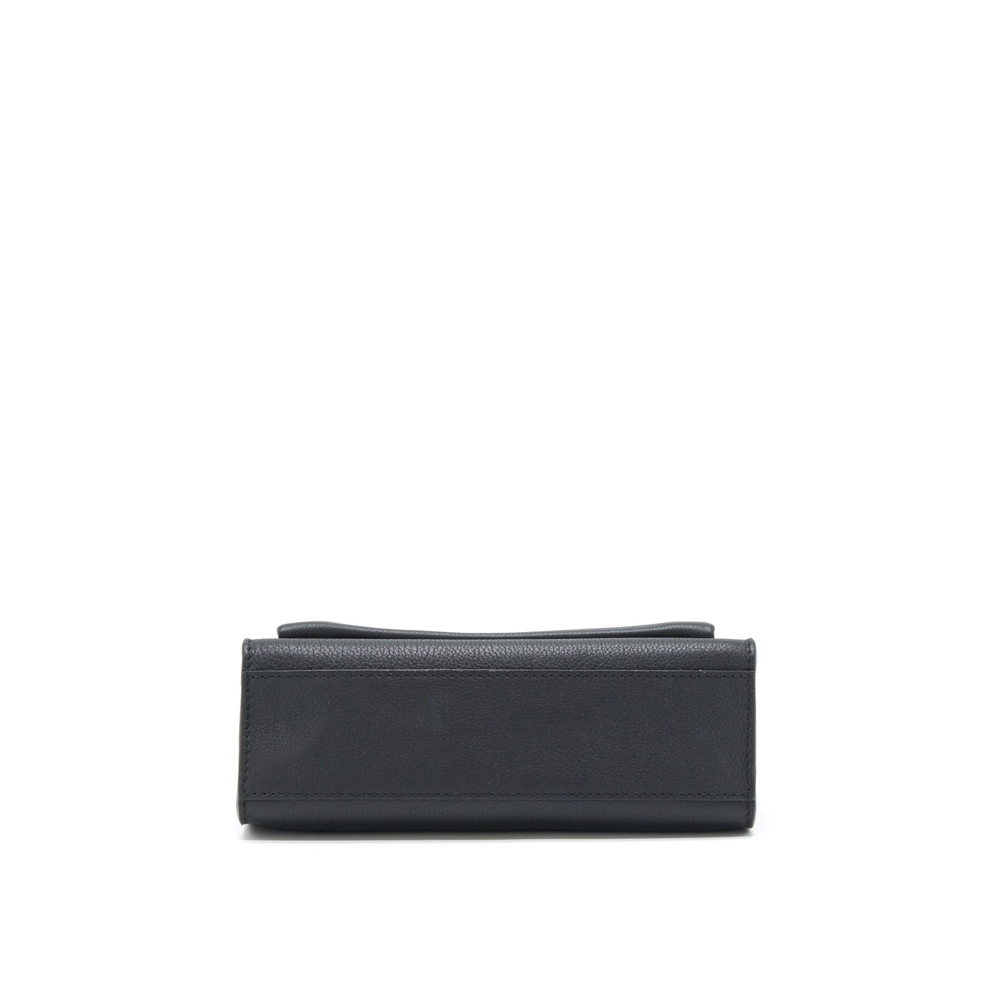 Louis Vuitton Mylockme Satchel Chain Bag Calfskin Black SHW