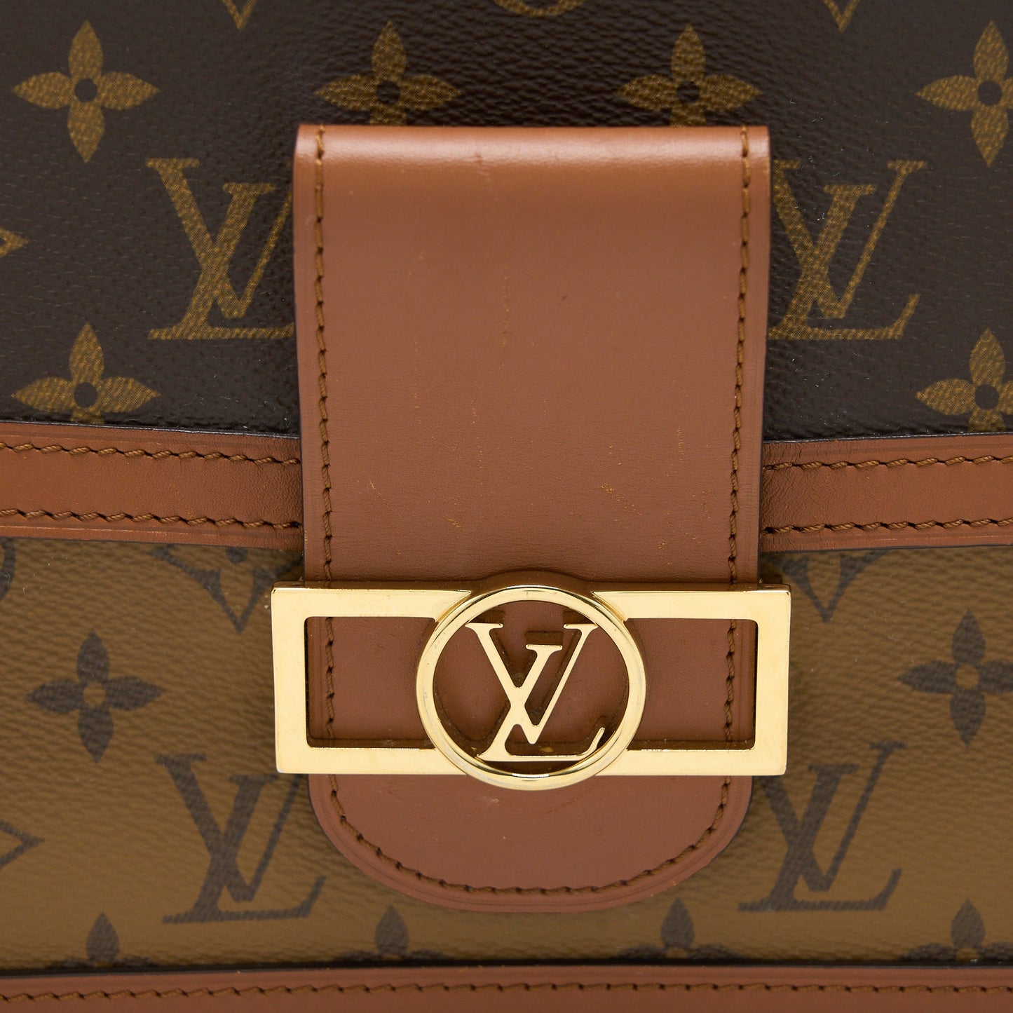 Louis Vuitton Dauphine MM Monogram Canvas GHW