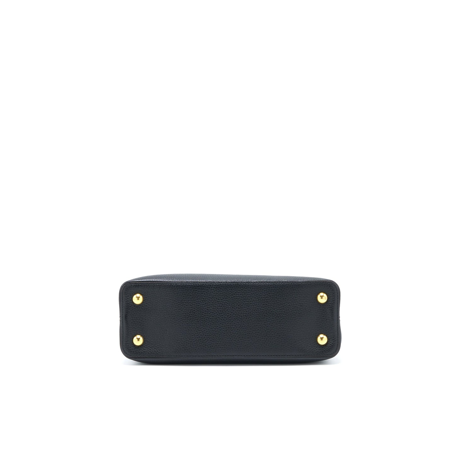 Louis Vuitton Capucines MM Taurillon Black GHW
