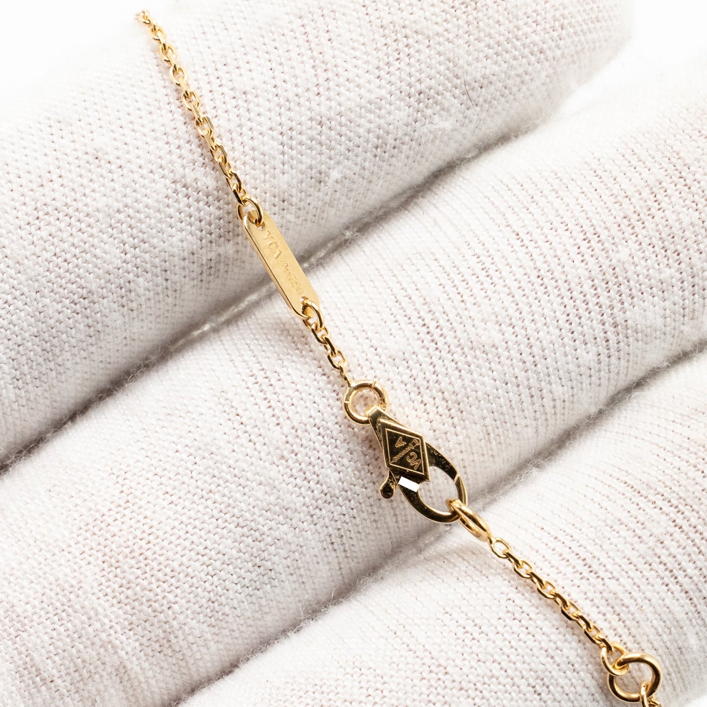 Van Cleef & Arpels Frivole Bracelet with Diamond Yellow Gold