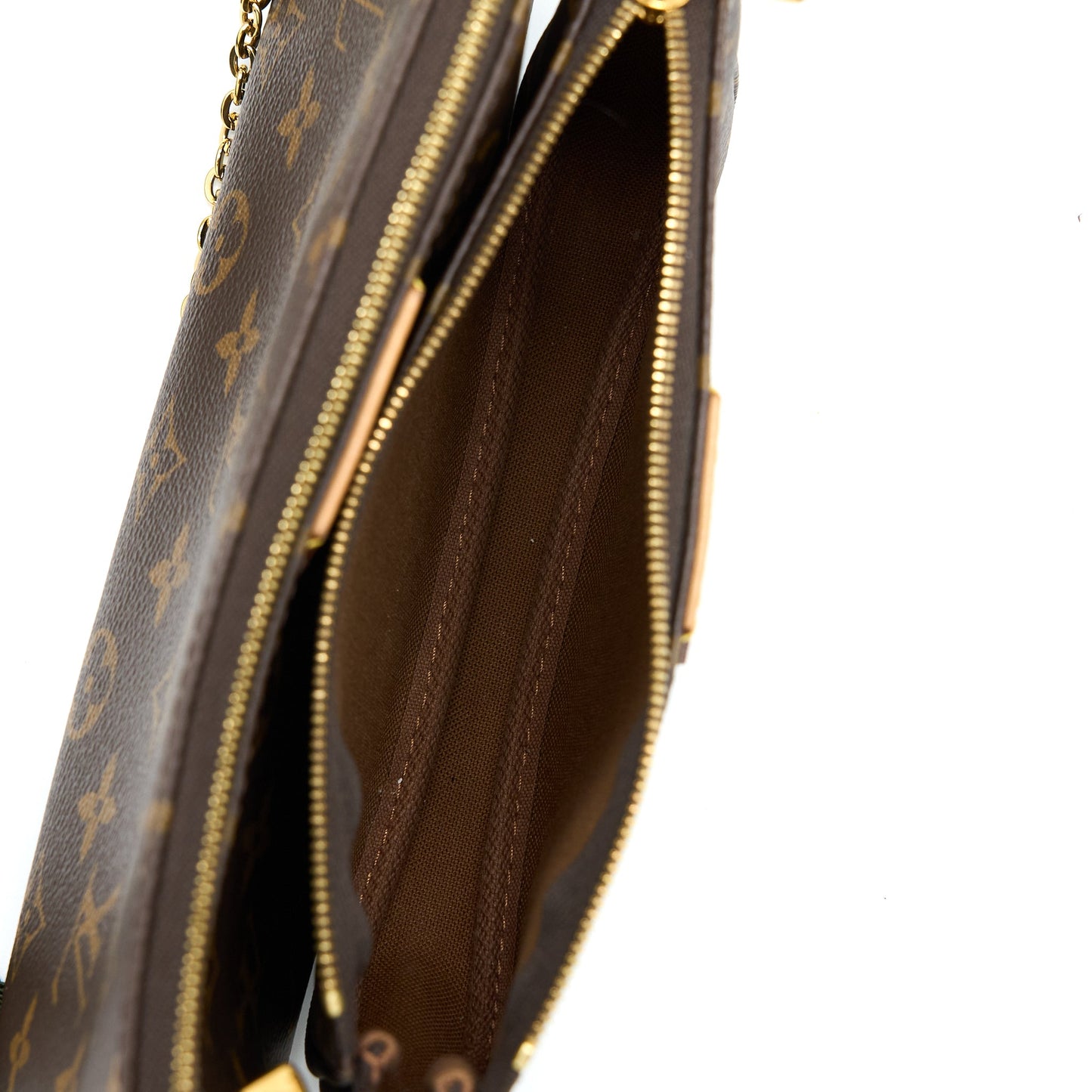 Louis Vuitton Multi Pochette With Khaki Strap GHW