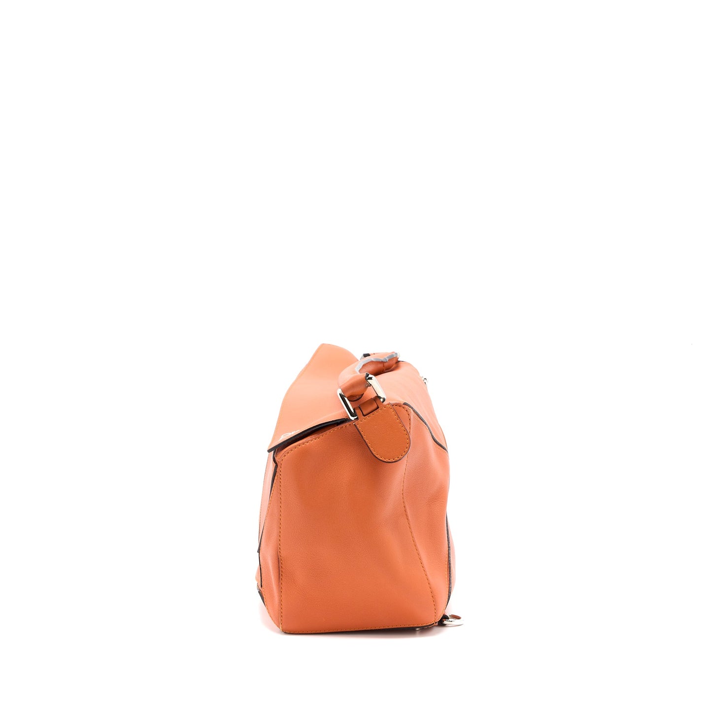 Loewe Medium Puzzle Bag Calfskin Orange SHW