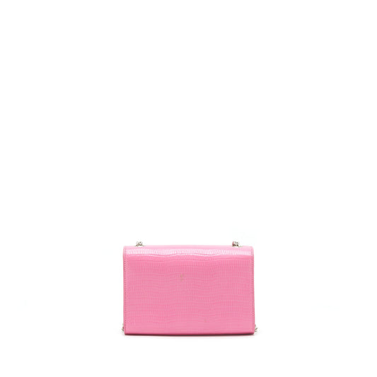 Saint Laurent / YSL Mini Kate Tassel Embossed Calfskin Pink SHW