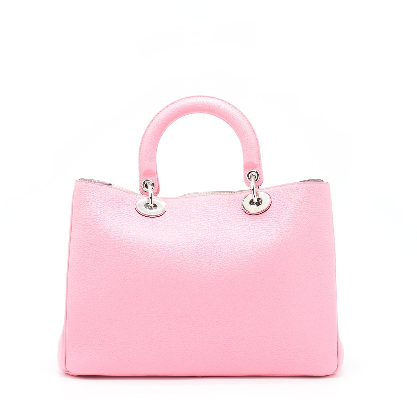 Luxury Dior Luxury Diorissimo Bag Calfskin Pink SHW