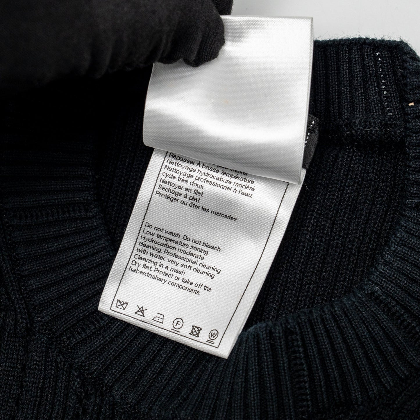 Chanel Size 34 CC logo top Cotton black