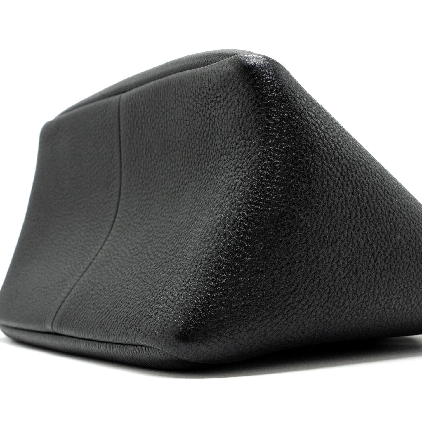 Prada Medium Leather Tote Black SHW