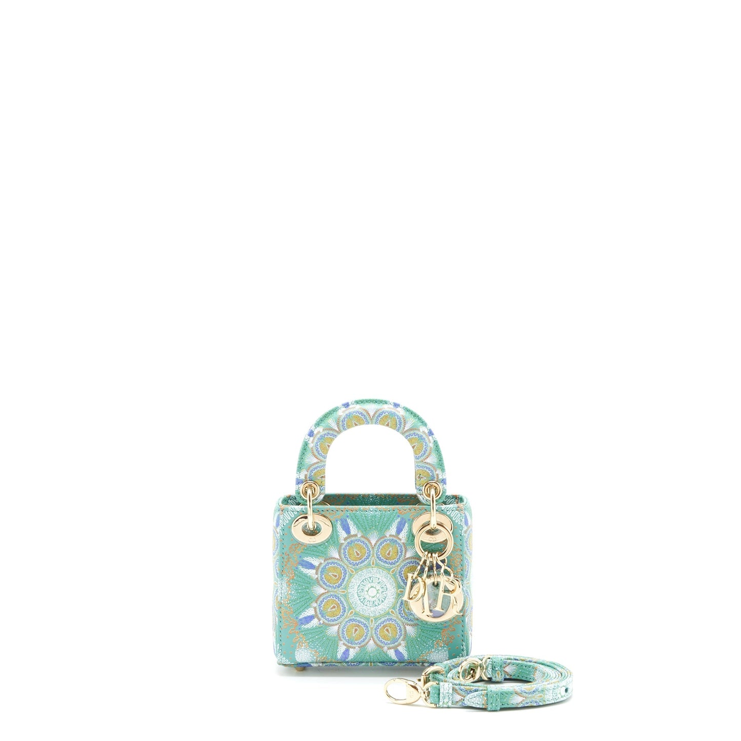 Luxury Dior Micro (Super Mini) Lady Luxury Dior Limited Green LGHW