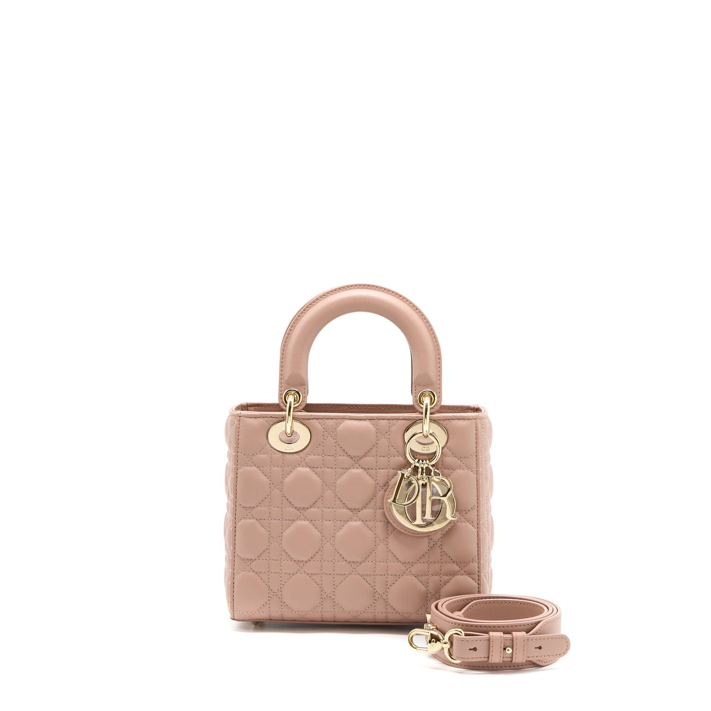 Luxury Dior Small Lady Luxury Dior My ABCLuxury Dior Bag Lambskin Pink LGHW