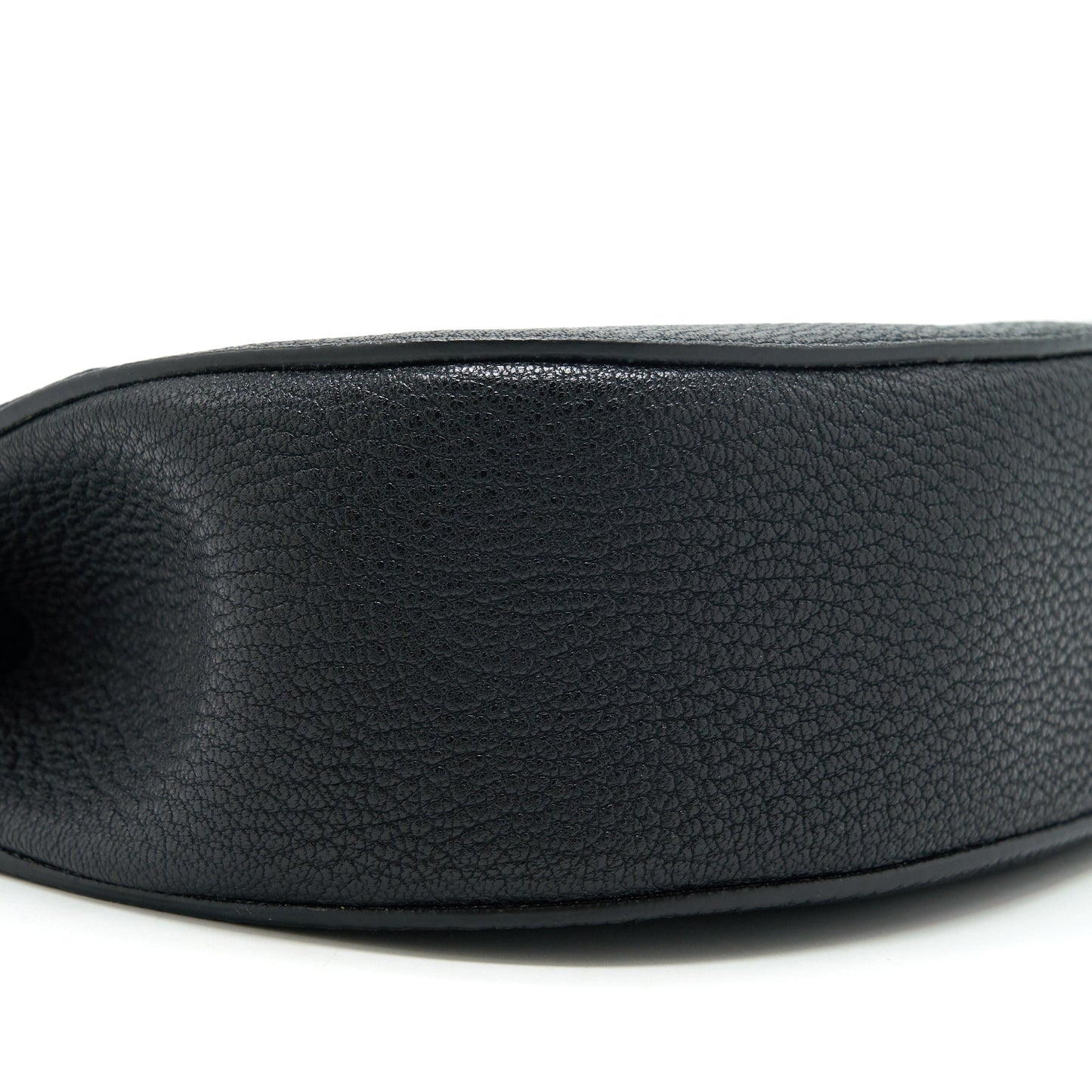 Chloe Drew Shoulder Bag grained calfskin Black GHW