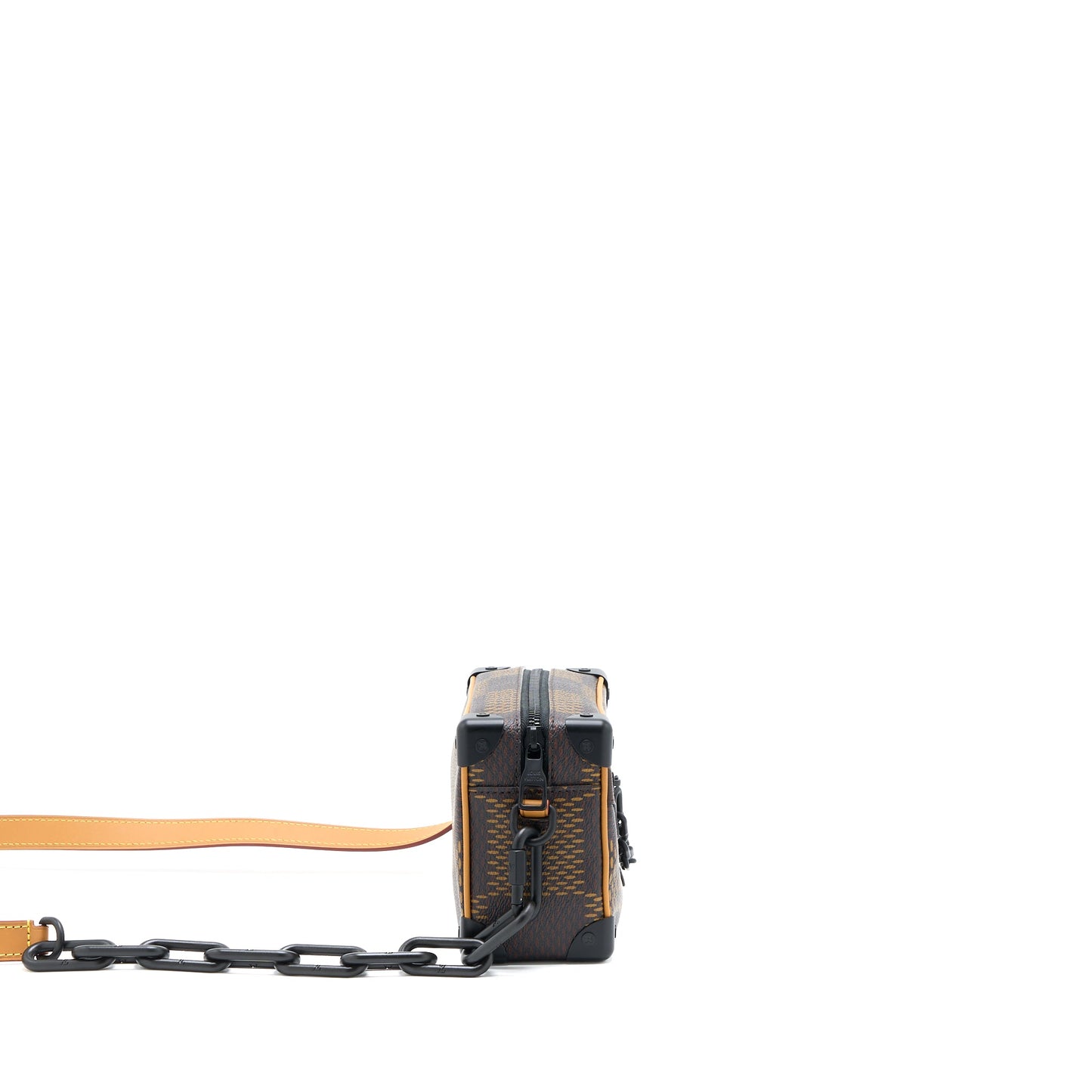 Louis Vuitton X Nigo Mini Soft Trunk Damier Ebene Matte Black Hardware