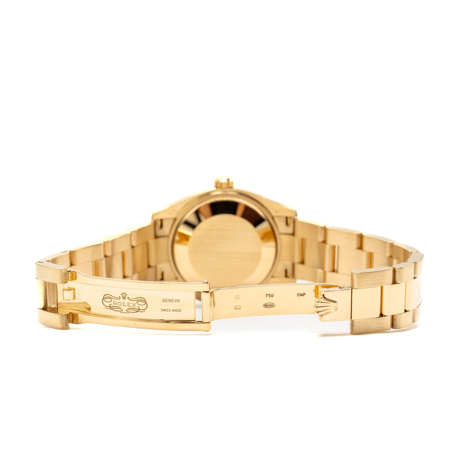 Rolex Datejust 31mm Oyster Perpetual White Dial Oyster Bracelet 18k Yellow Gold Model: 278278