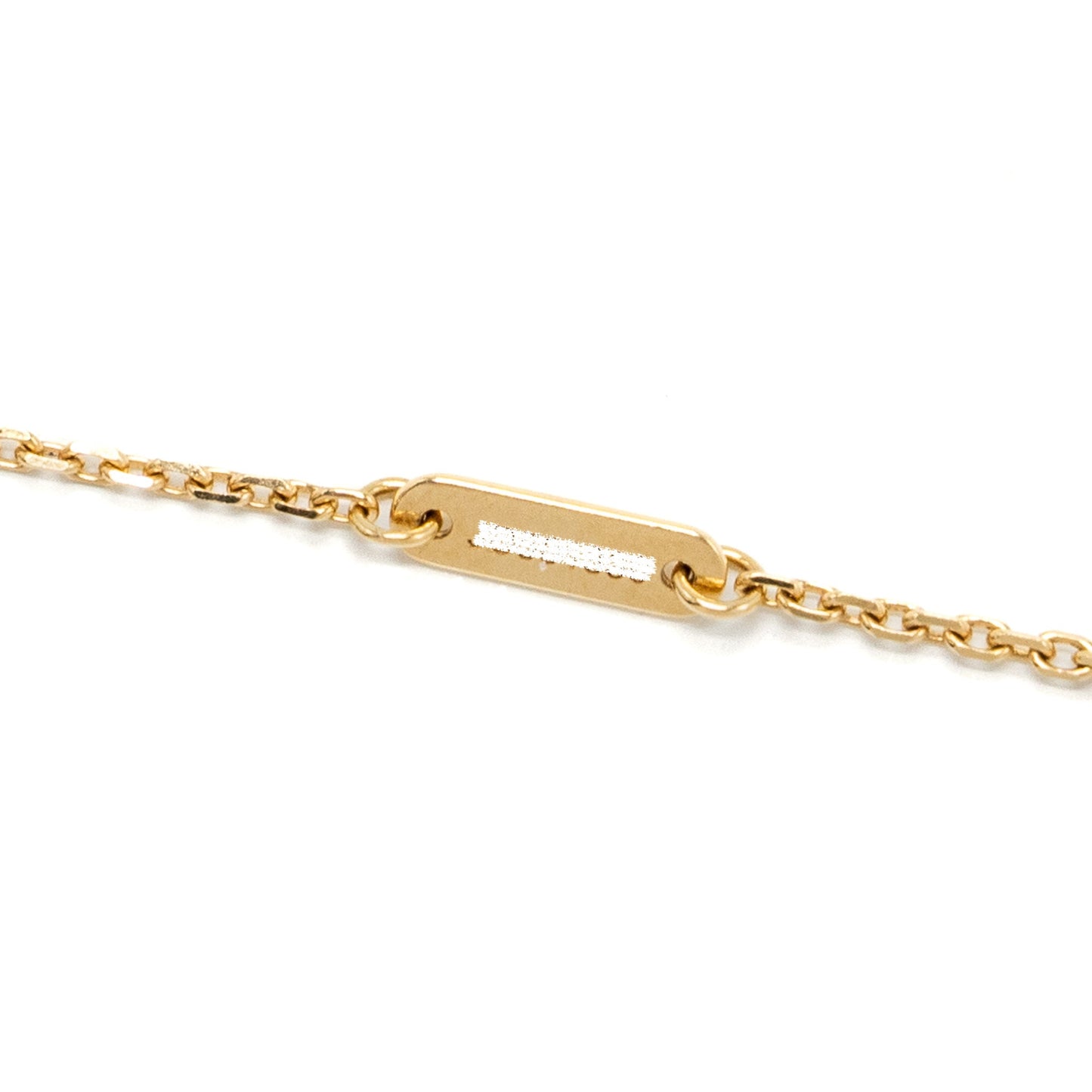 Van Cleef & Arpels Frivole Pendant, Mini Model Emerald Yellow Gold