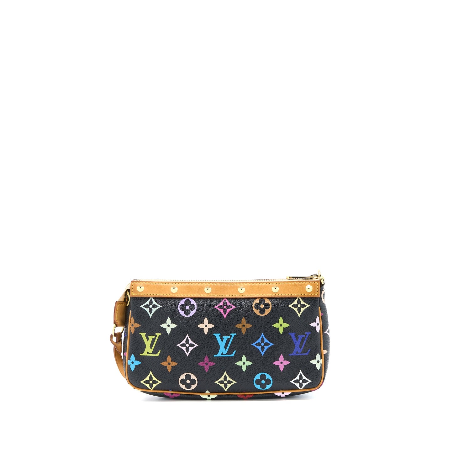 Louis Vuitton Pochette Accessories Monogram Canvas Multicolour GHW