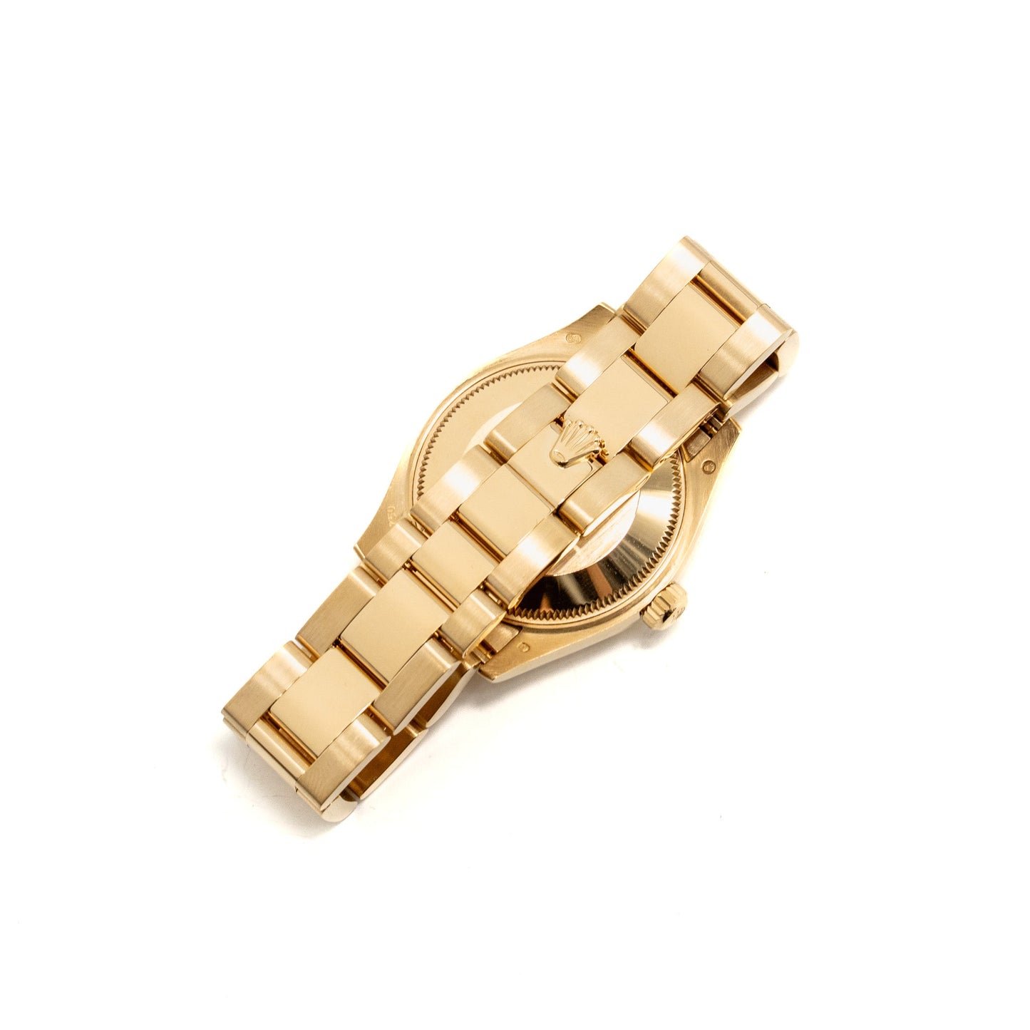 Rolex Datejust 31mm Oyster Perpetual White Dial Oyster Bracelet 18k Yellow Gold Model: 278278
