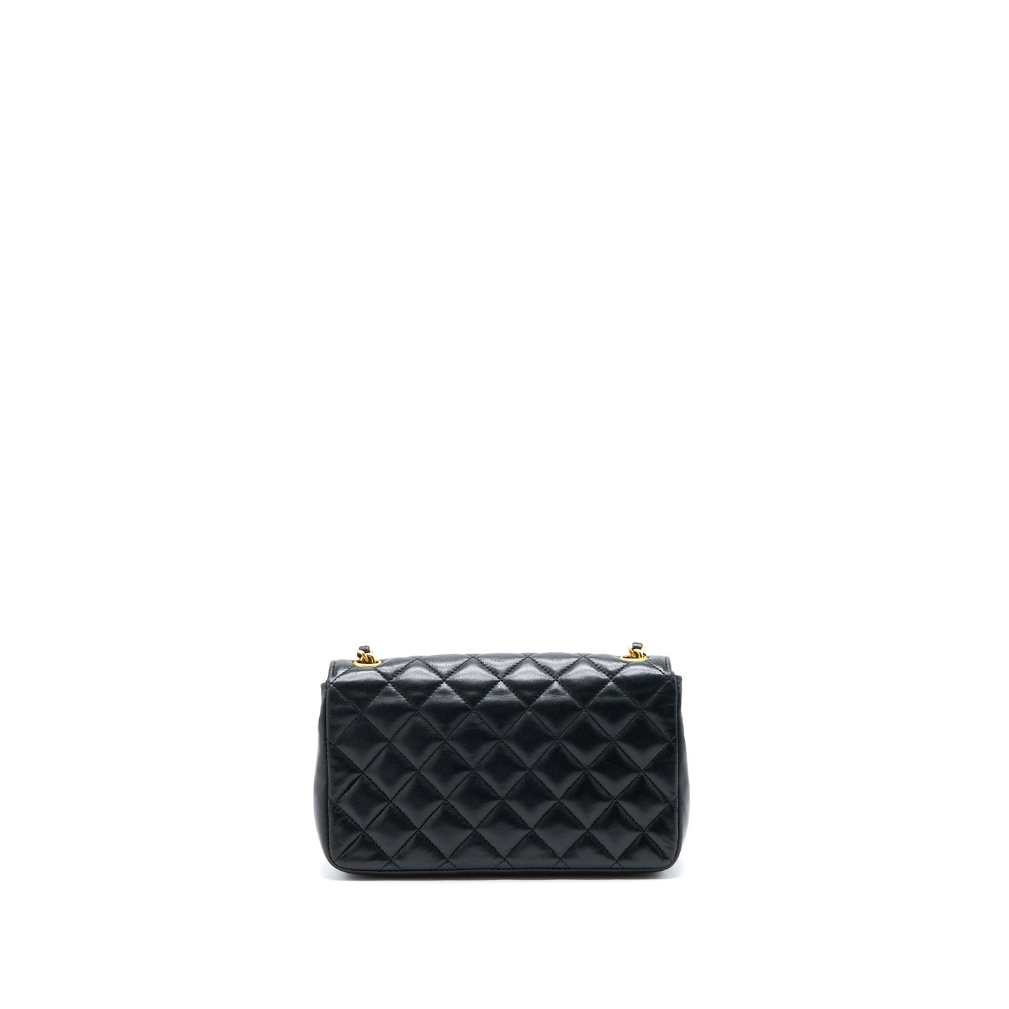 Chanel Vintage Mini Flap Bag Lambskin Black GHW