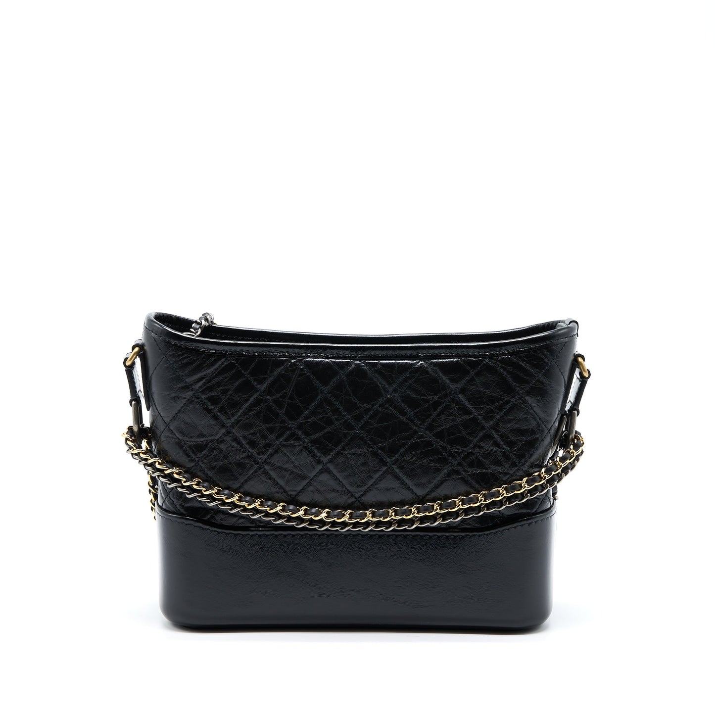 Chanel New Medium Gabrielle Hobo Bag Aged Smooth Calfskin Multicolour Hardware