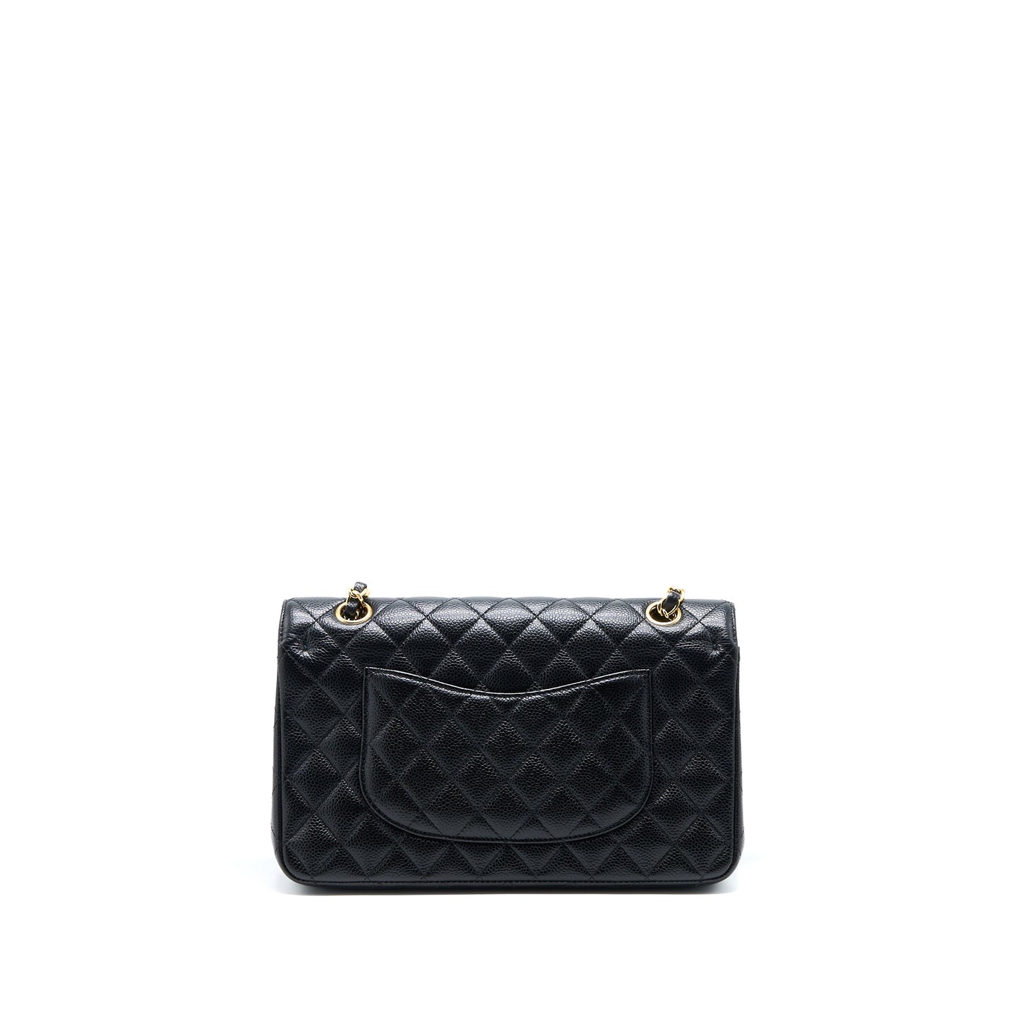 Chanel Medium Classic Double Flap Bag Caviar Black GHW