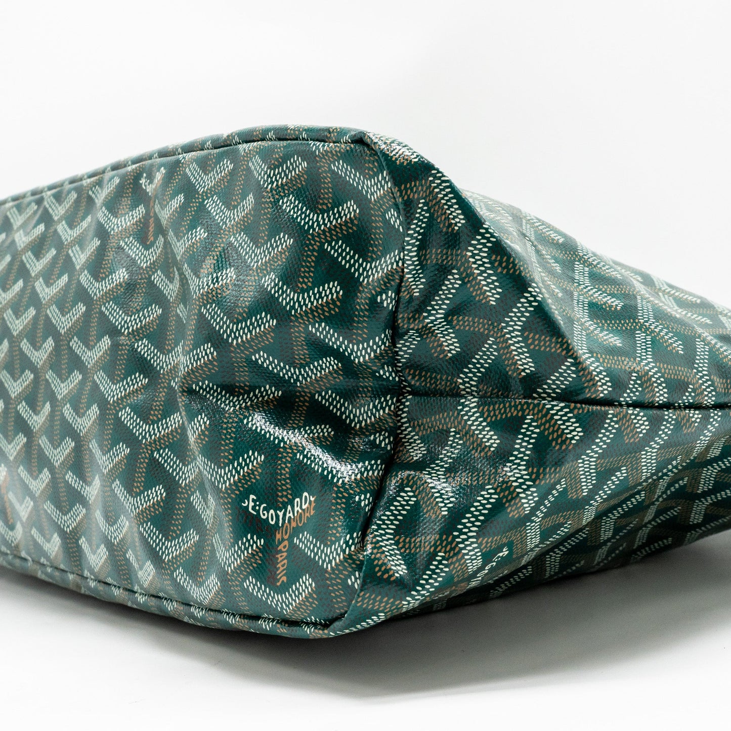 Goyard Boheme Hobo PM Goyardine Canvas/Calfskin Green SHW