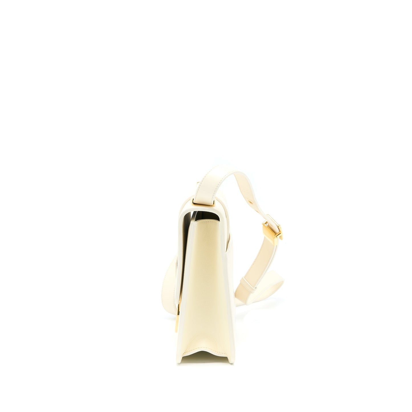 Luxury Dior Medium Montaigne 30 Bag White GHW
