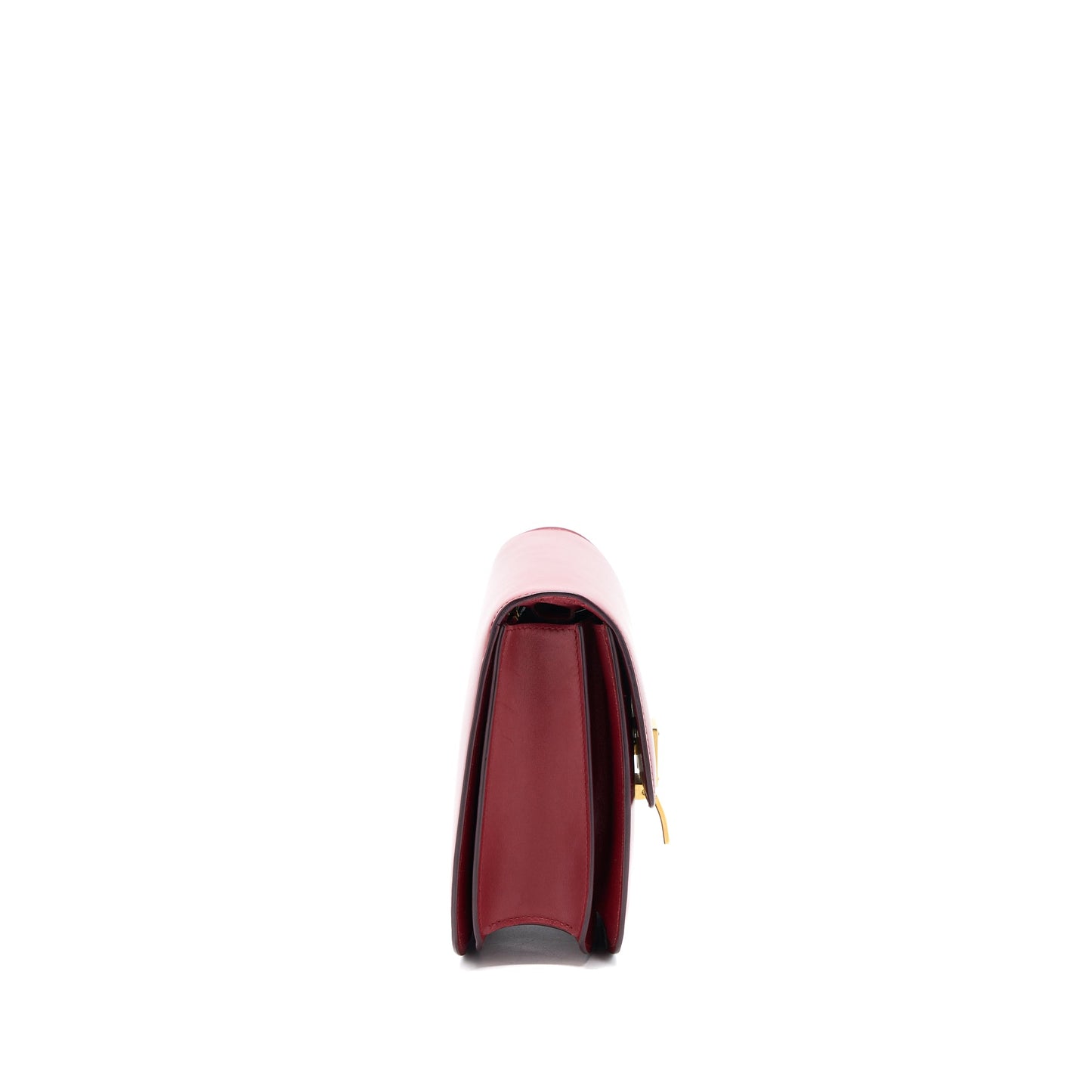 Celine Medium Classic Box Bag Calfskin Red GHW