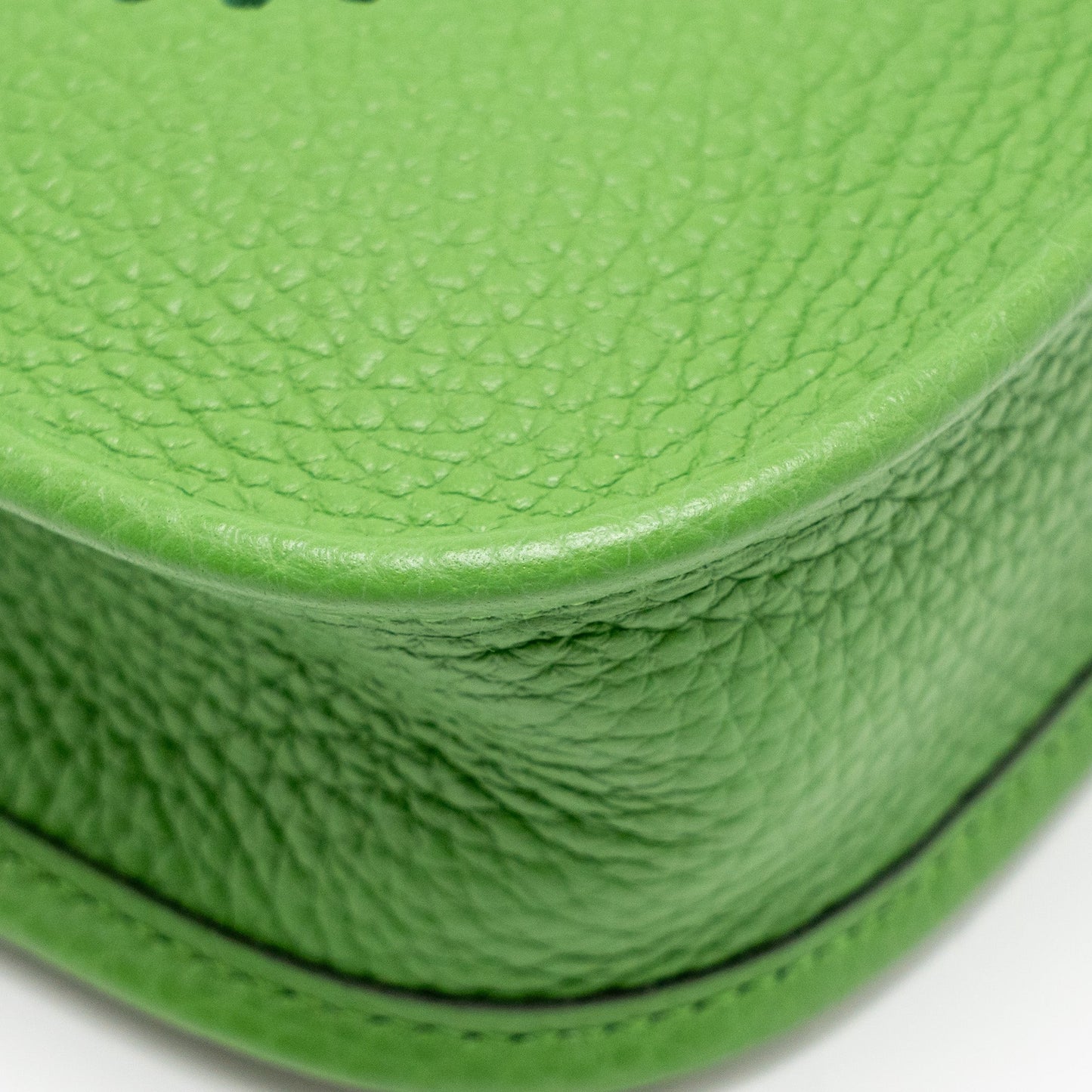 Herme Mini Evelyne Clemence Vert Yucca SHW Stamp W