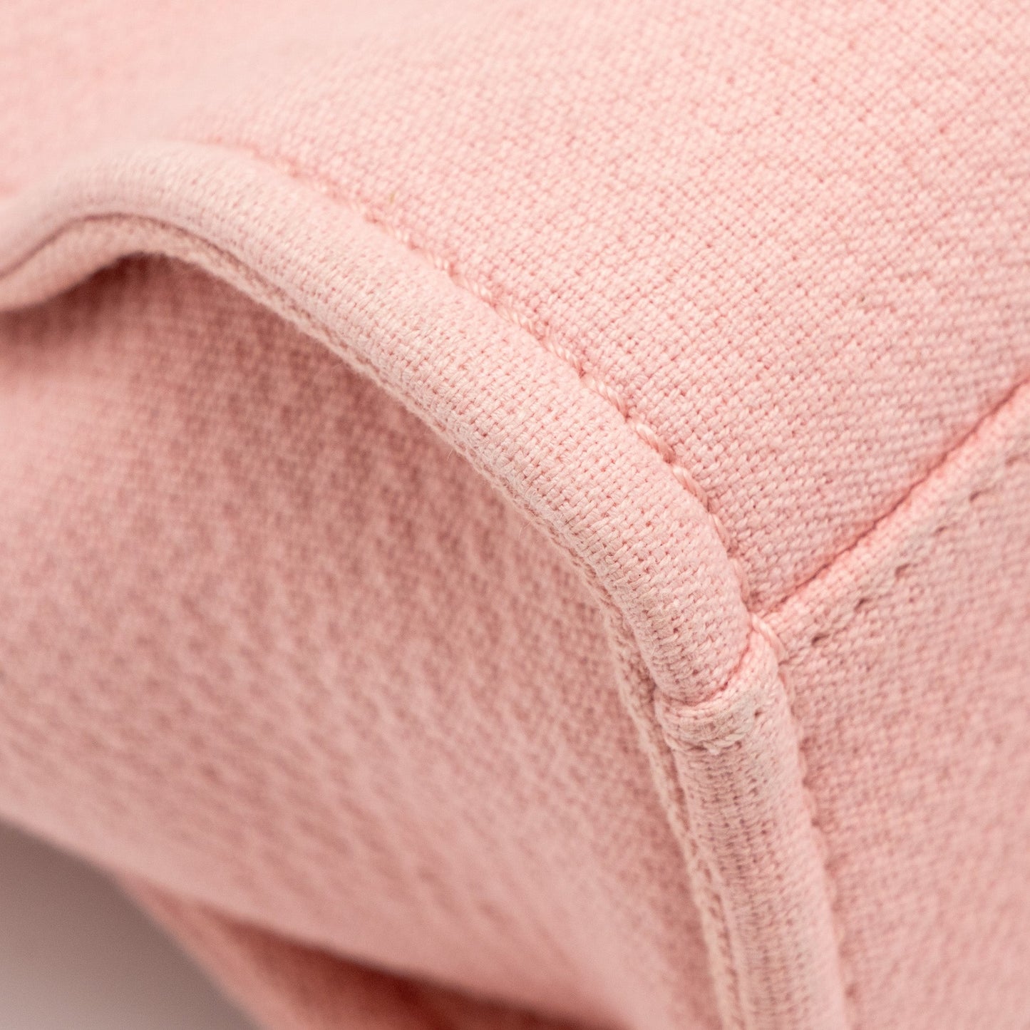 CHANEL DEAUVILLE PM TOTE BAG CANVAS PINK SHW (MICROCHIP)