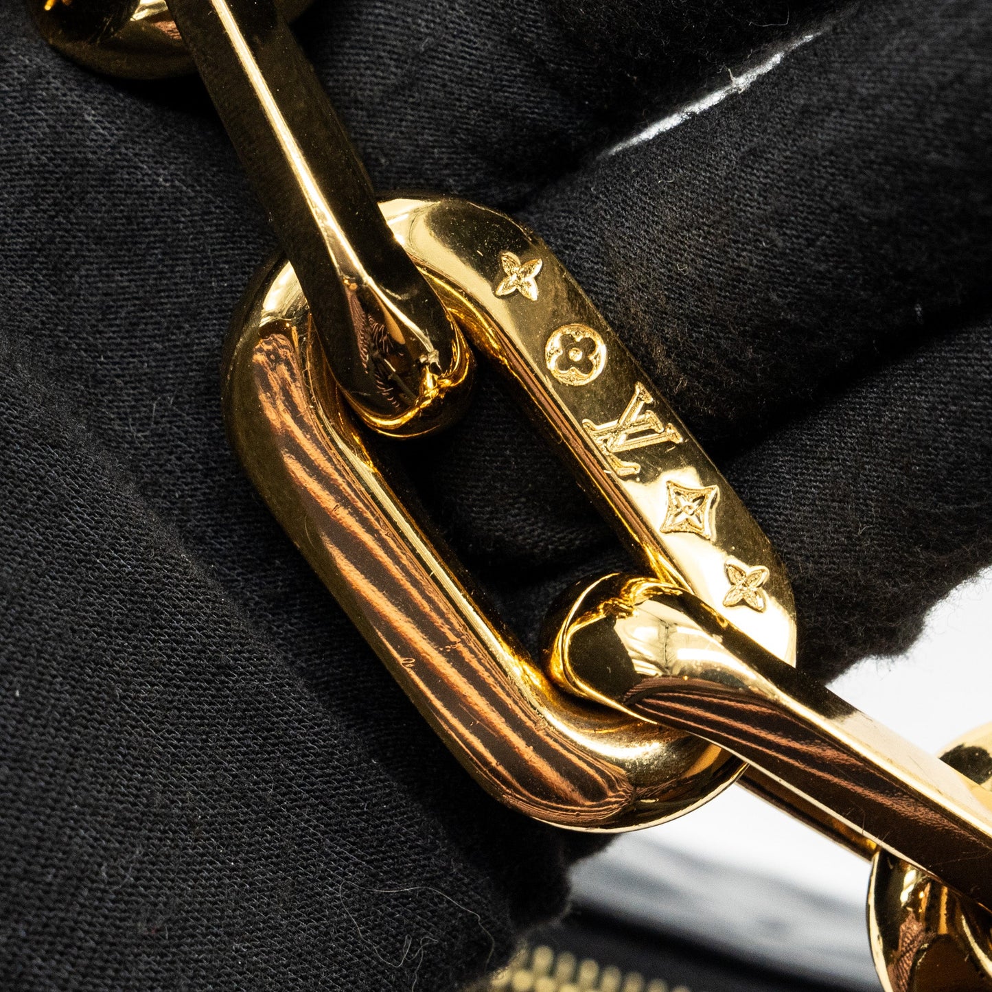 Louis Vuitton Coussin BB Monogram Empreinte Lambskin Black GHW