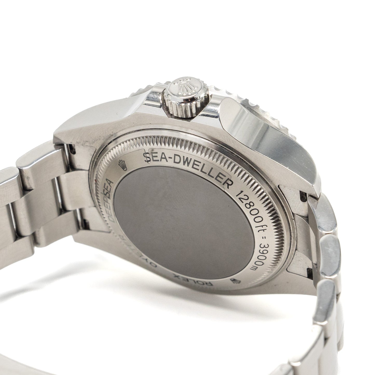 ROLEX SEA-DWELLER DEEPSEA 44MM STAINLESS STEEL BLACK DIAL MODEL: 126660