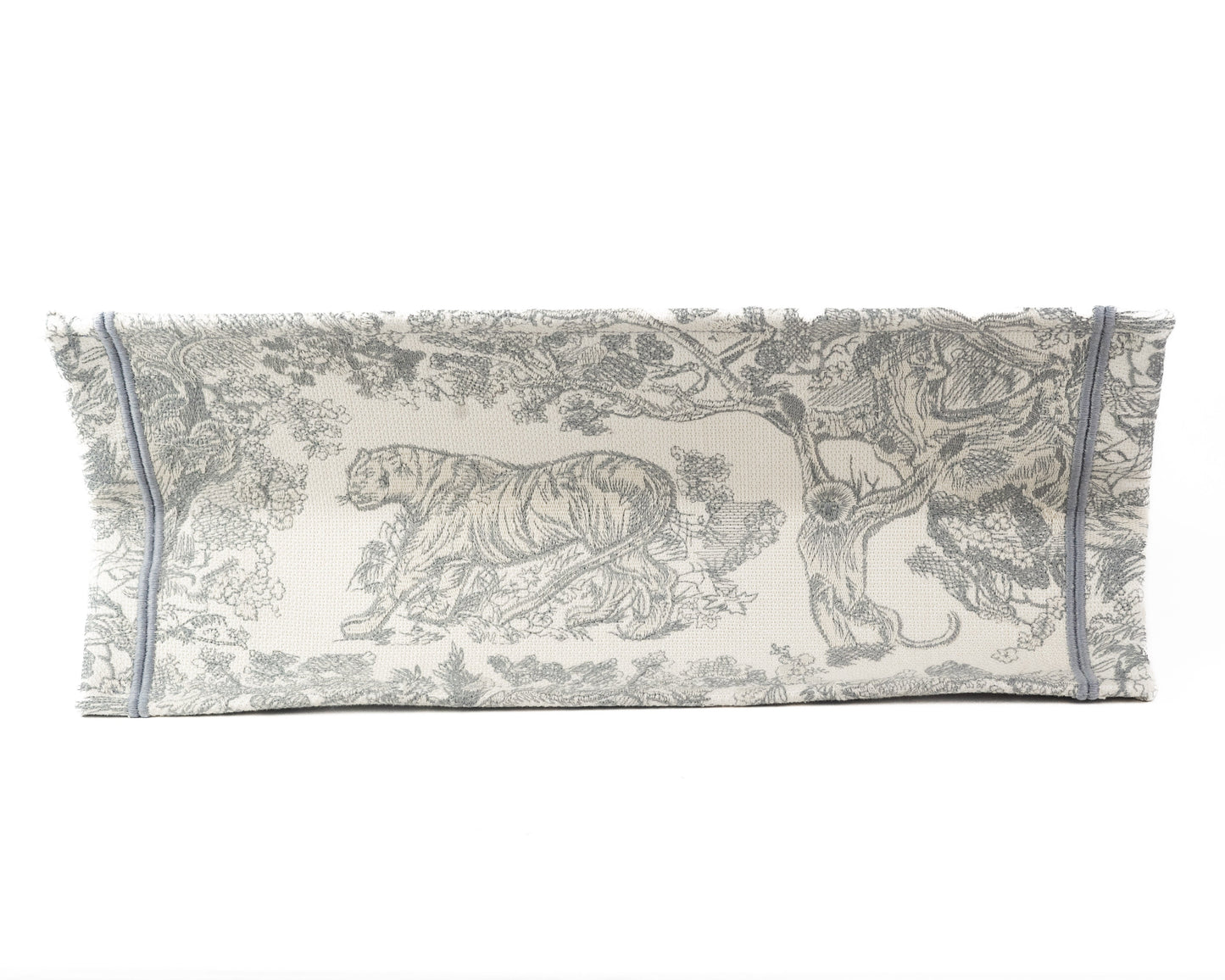 Dior Book Tote in Gray Toile de Jouy Embroidery