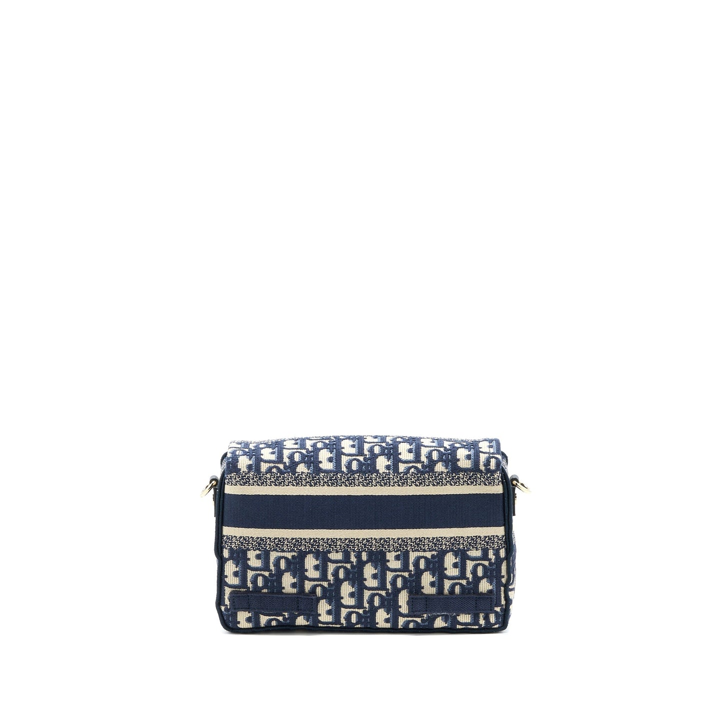Luxury Dior Small Luxury Diorcamp Bag Blue Oblique Embroidery LGHW