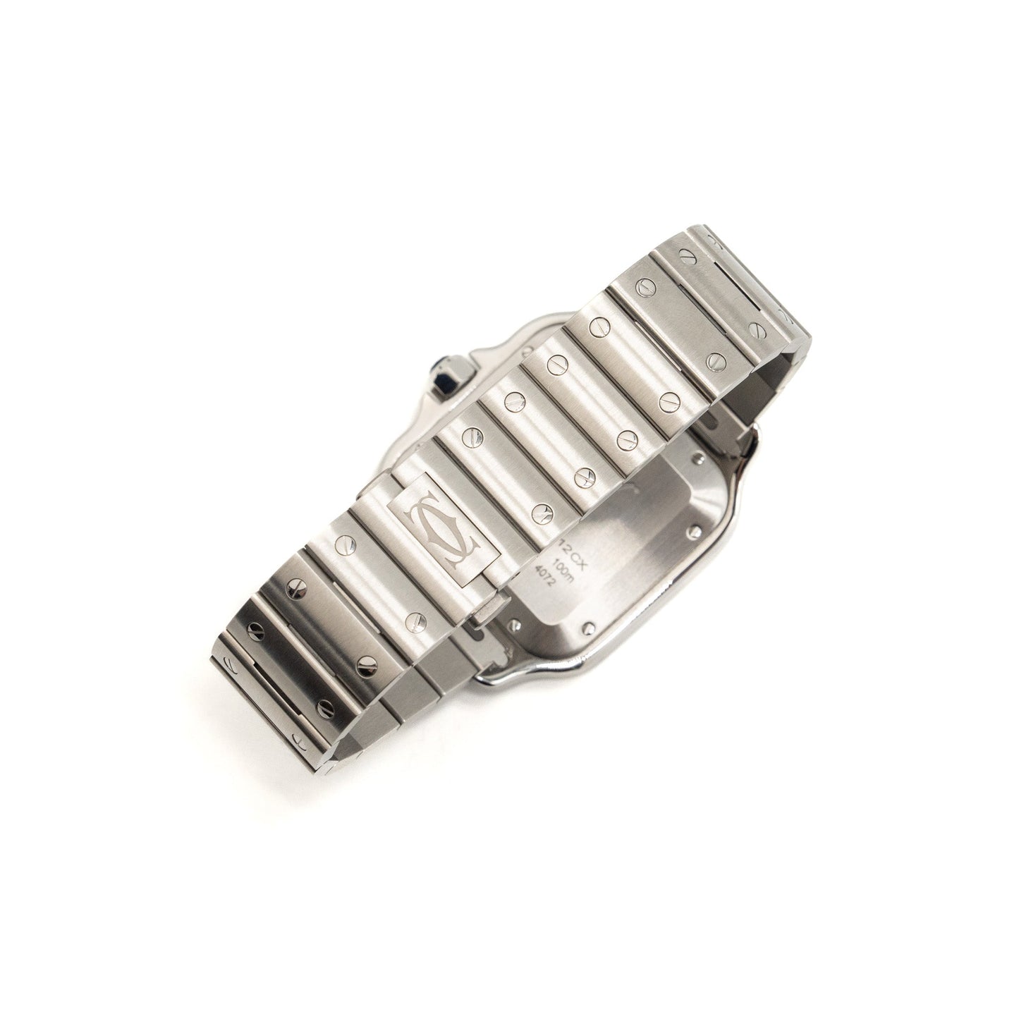Cartier Santos De Cartier Watch Large Model Stainless Steel Ref:WSSA0018