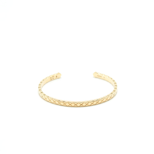 Chanel Size S Coco Crush Bracelet 18k Yellow Gold
