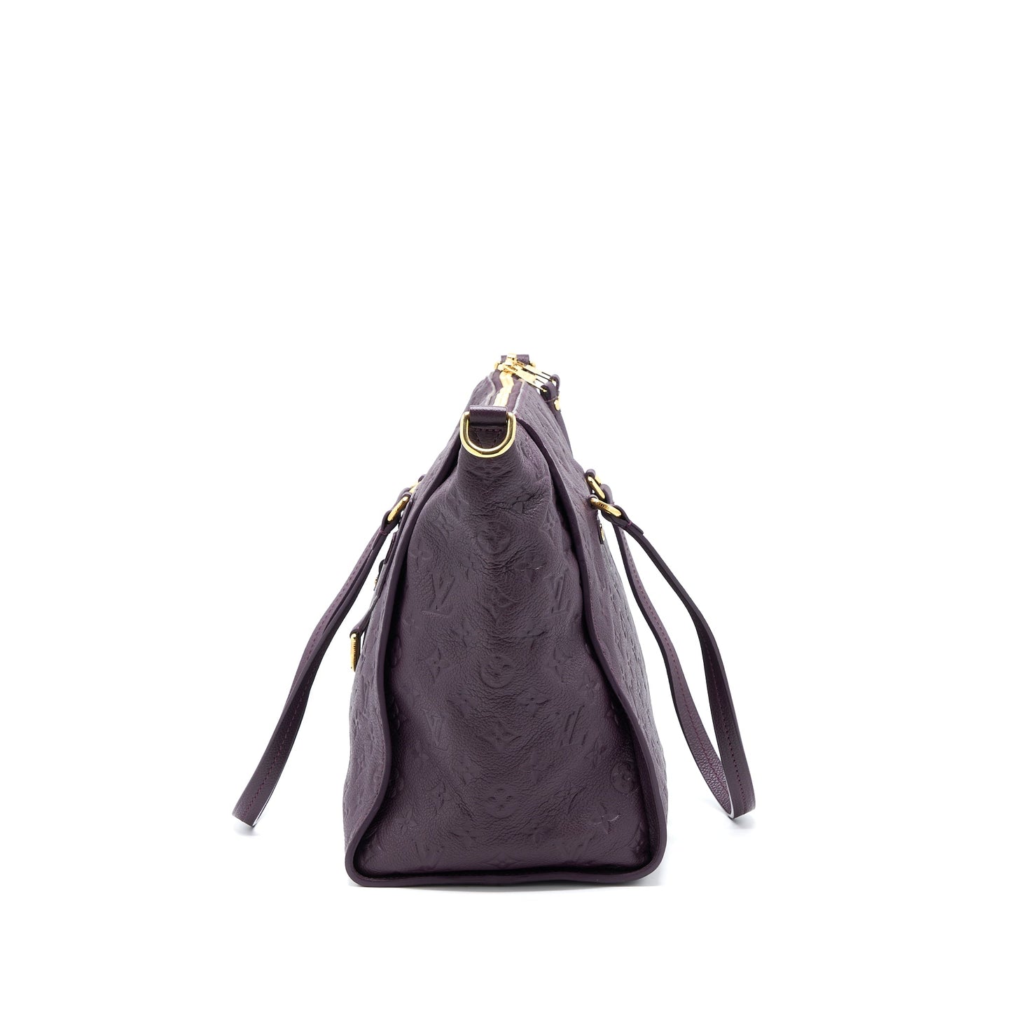 Louis Vuitton Petillance Tote Bag Monogram Empreinte Dark Purple GHW