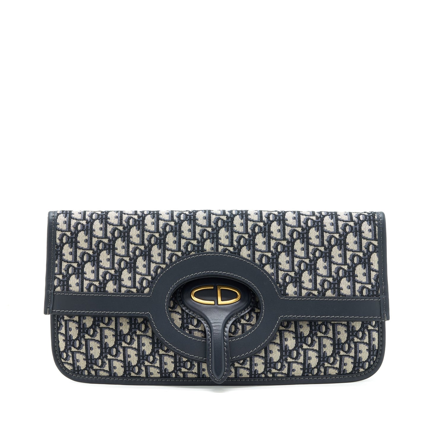 Luxury Dior Folder Clutch Oblique Canvas