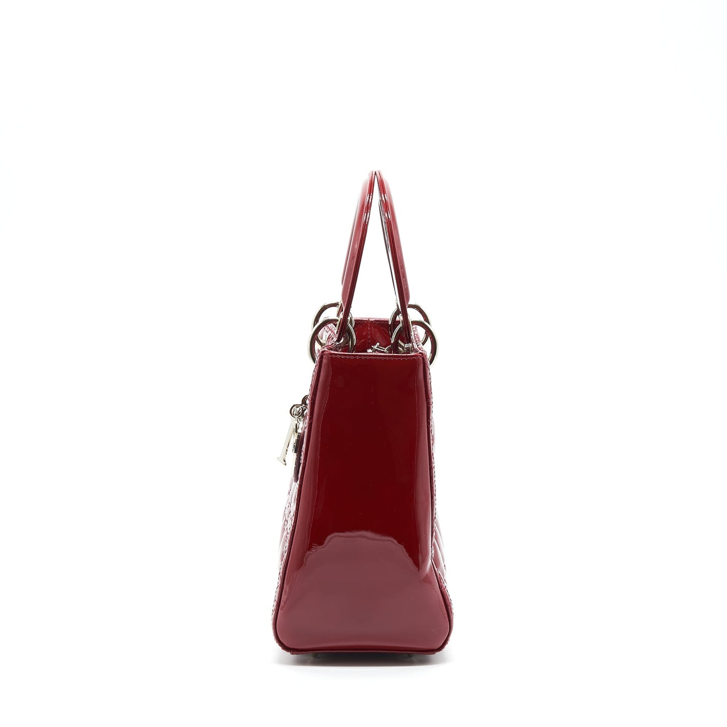 Luxury Dior Medium Lady Luxury Dior Patent Red SHW