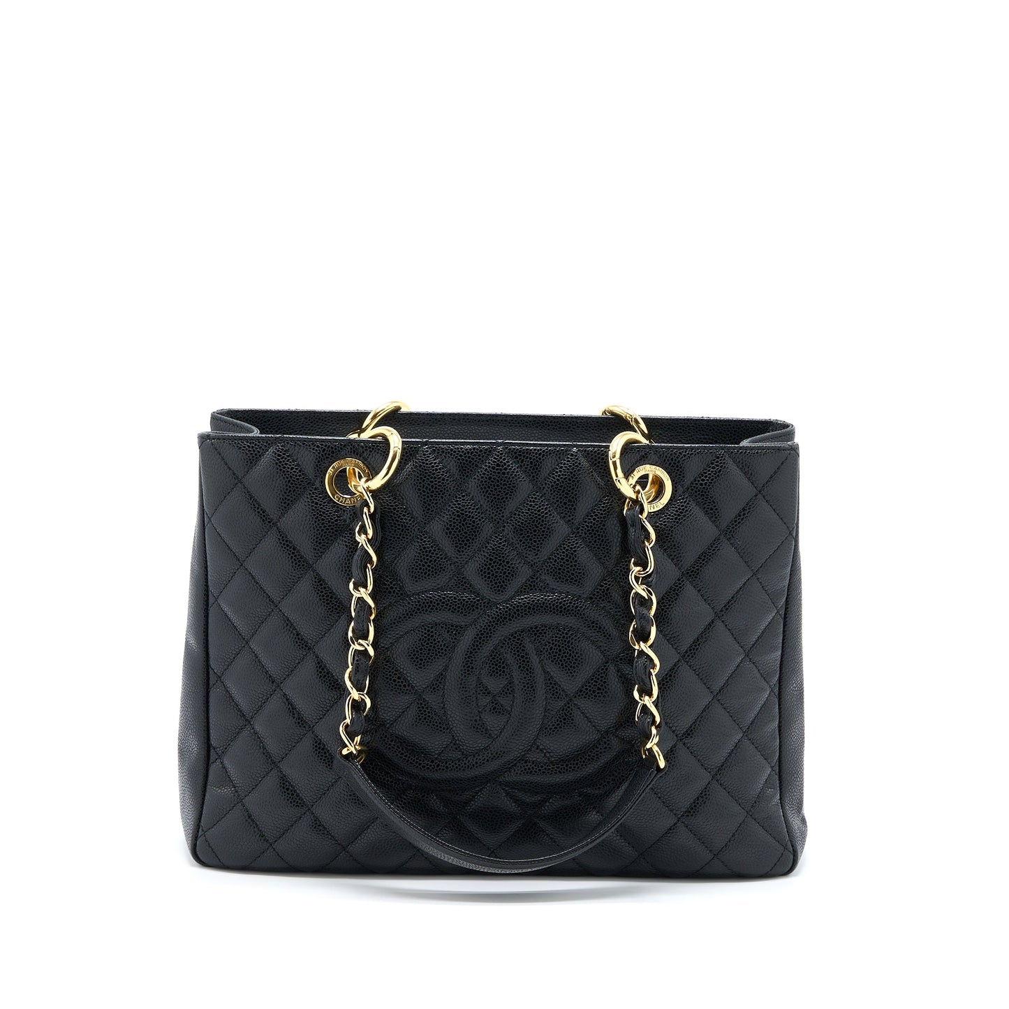 Chanel Grand Shopping Tote / GST Caviar Black GHW