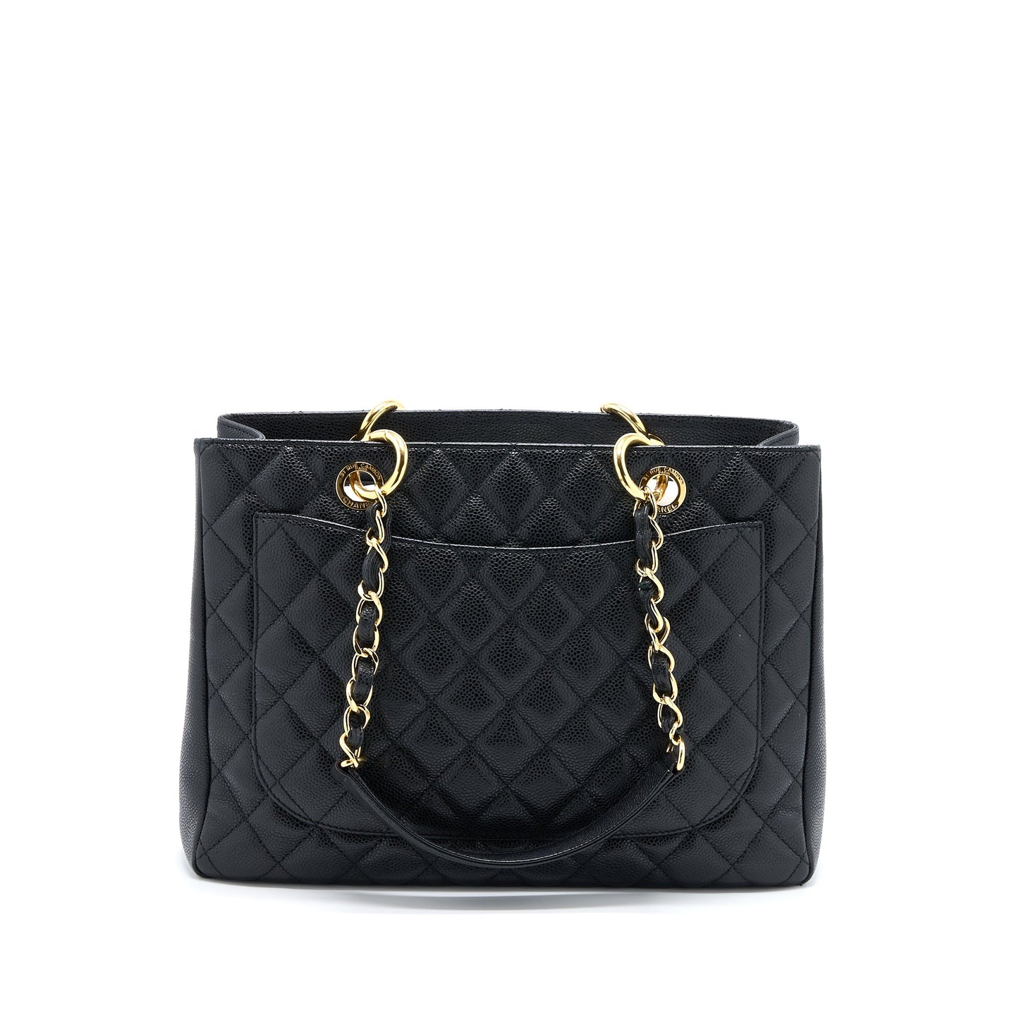 Chanel Grand Shopping Tote / GST Caviar Black GHW