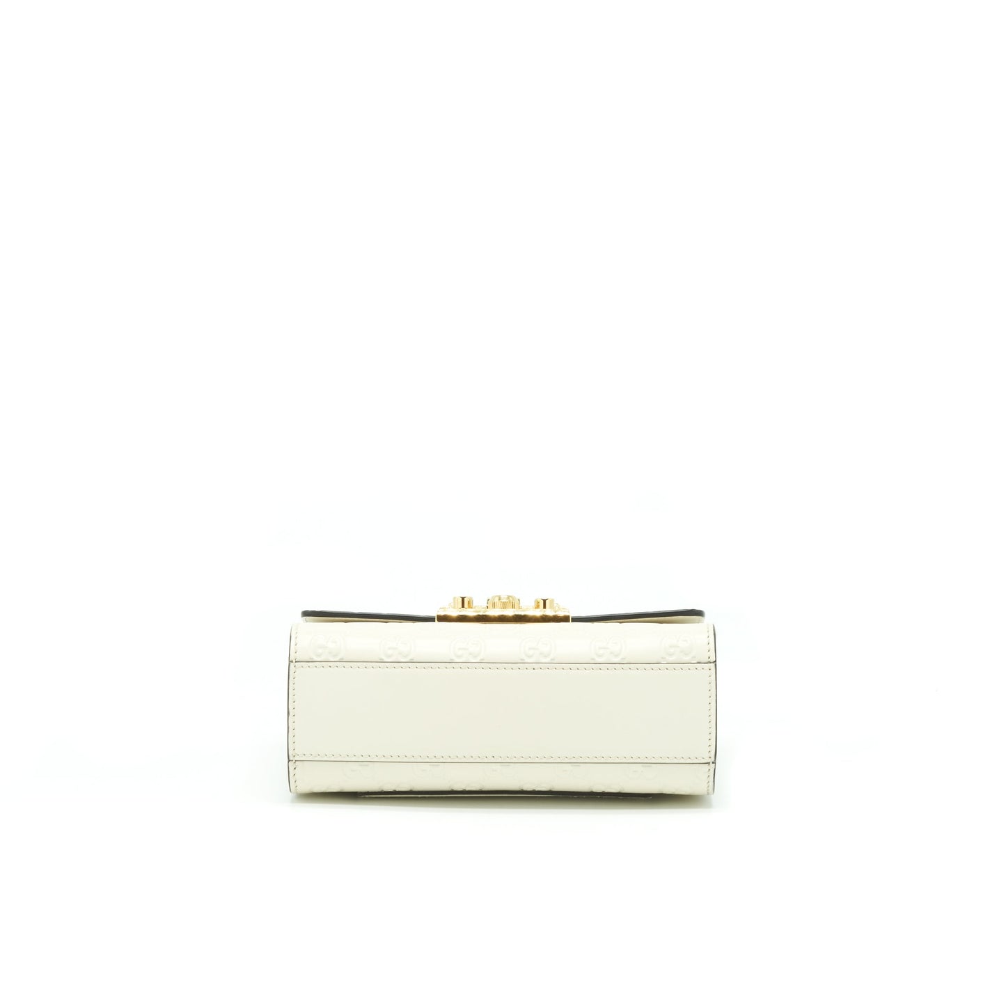 Gucci Small Padlock White GHW