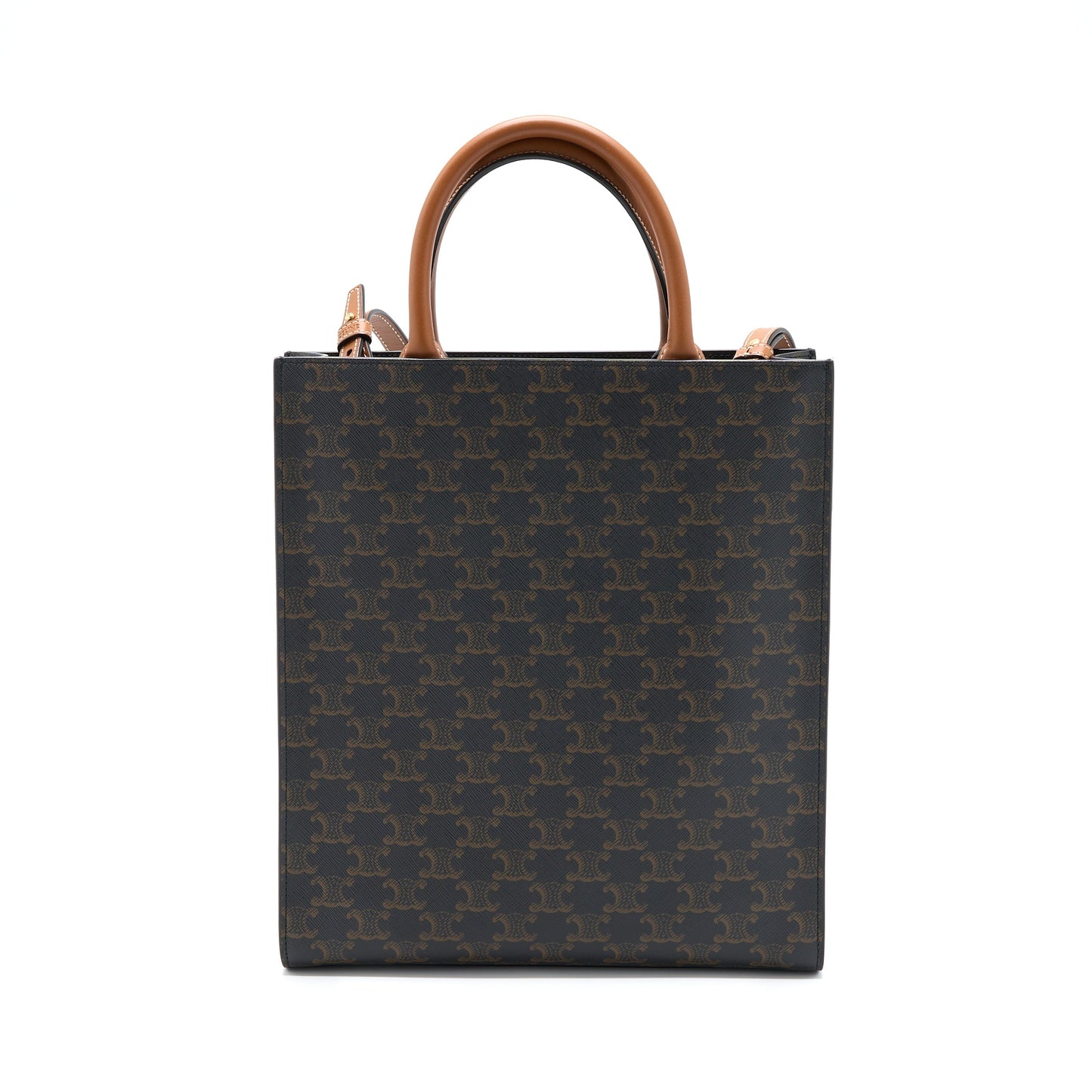 Celine Vertical Cabas Triomphe Canvas