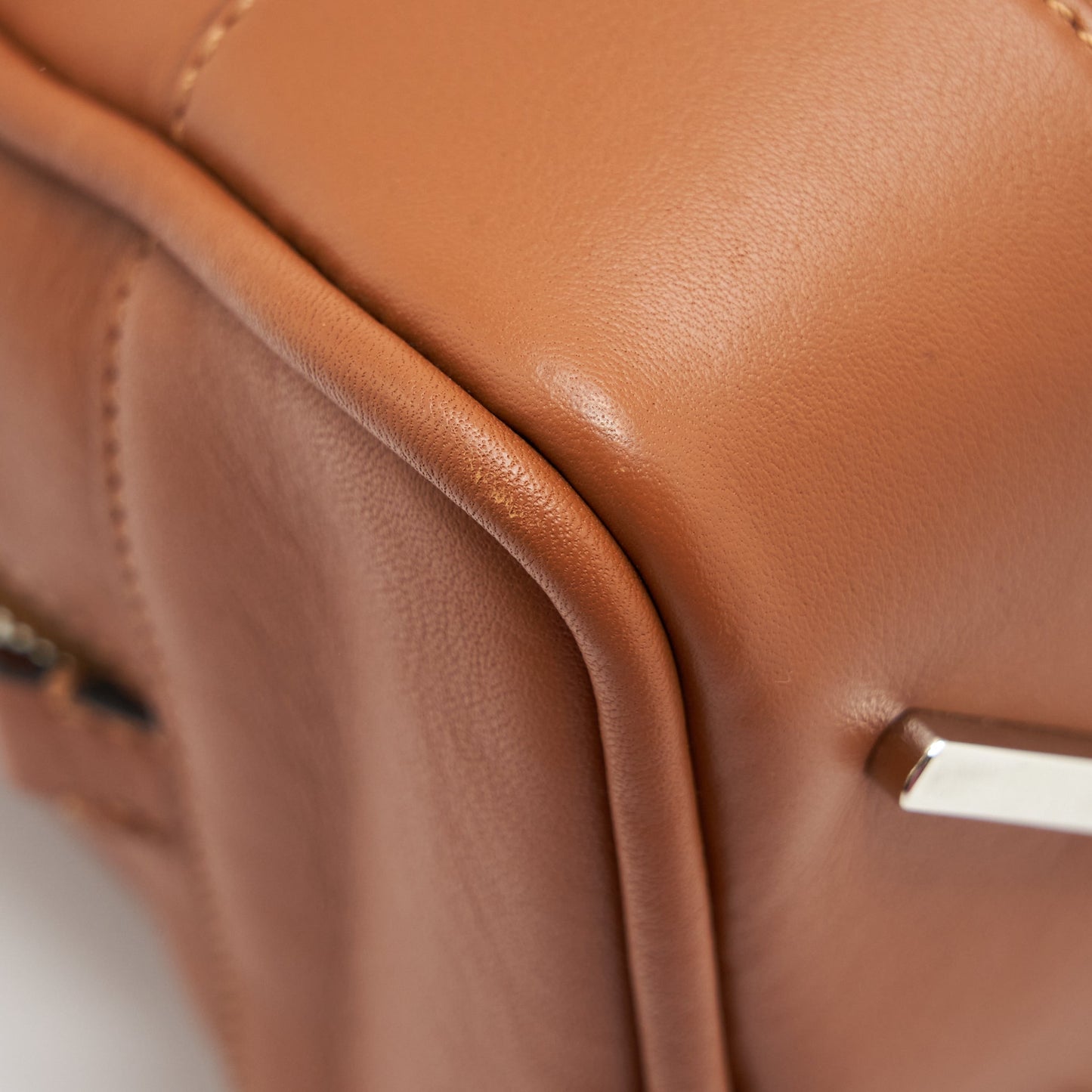 Loewe Amazona 75 Small Bag Caramel SHW