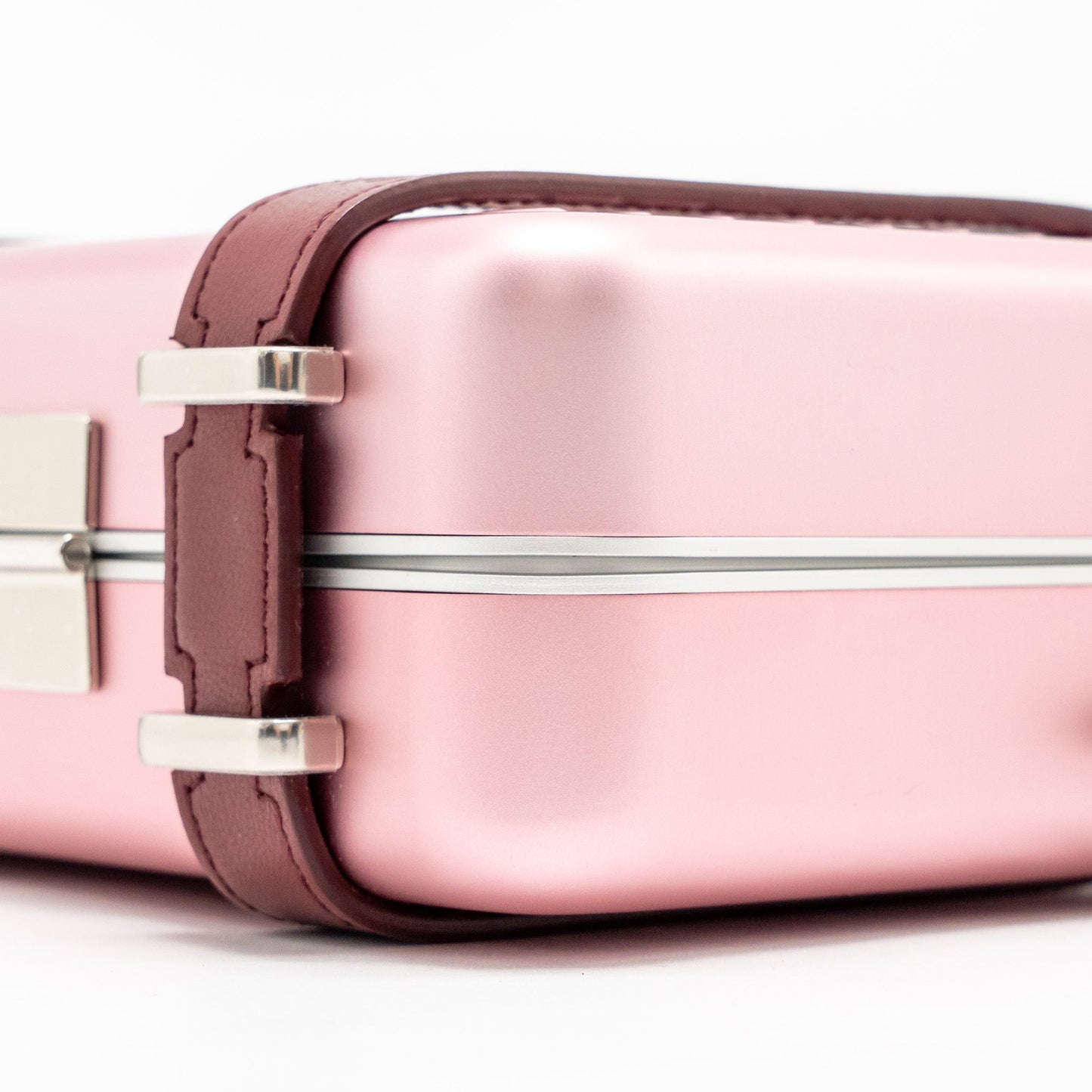 Dior Dior x Rimowa Shoulder Bag Aluminium/ calfskin Pink/ Red SHW