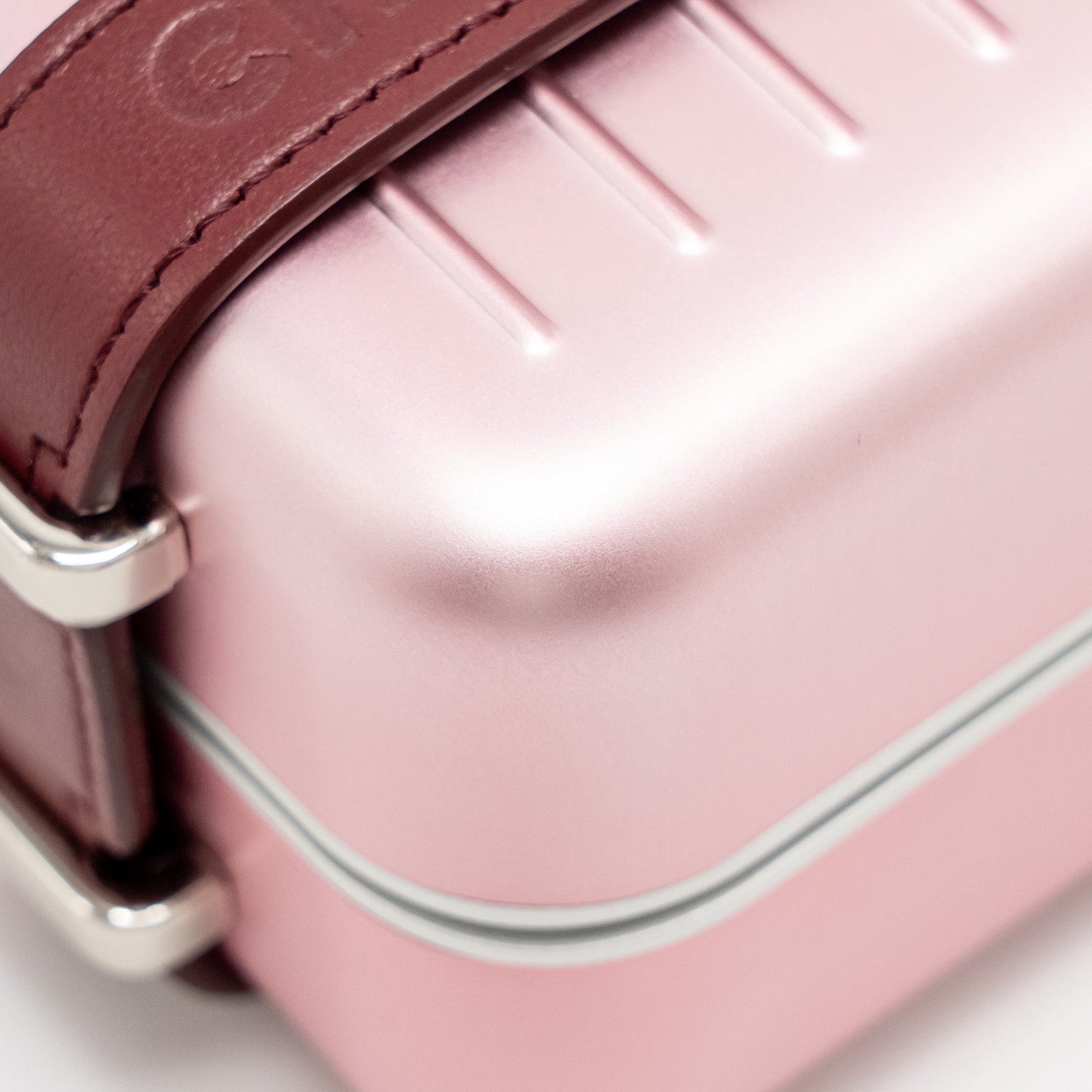 Dior Dior x Rimowa Shoulder Bag Aluminium/ calfskin Pink/ Red SHW