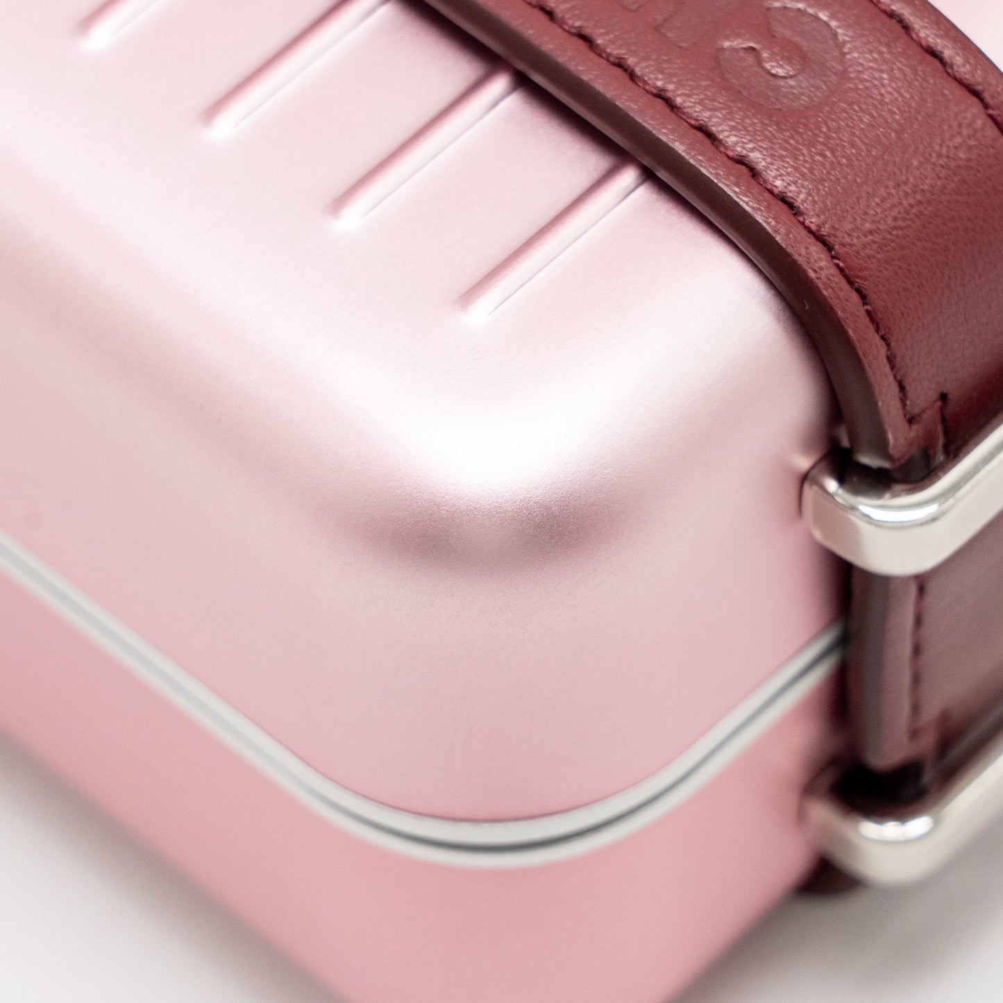 Dior Dior x Rimowa Shoulder Bag Aluminium/ calfskin Pink/ Red SHW
