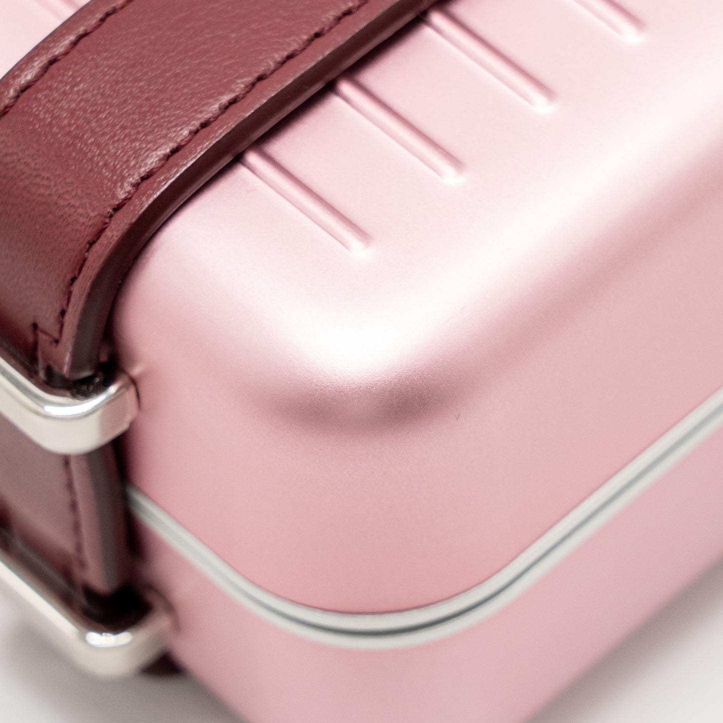 Dior Dior x Rimowa Shoulder Bag Aluminium/ calfskin Pink/ Red SHW