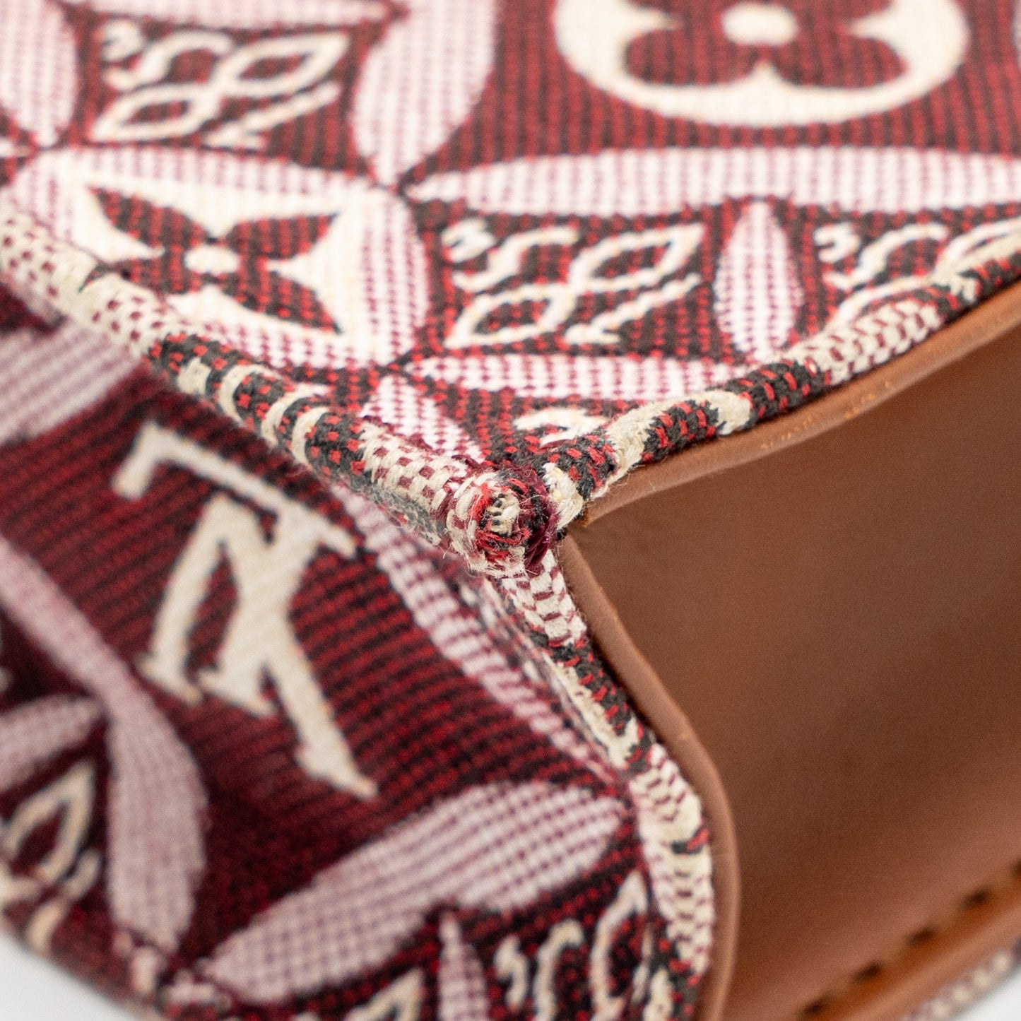 Louis Vuitton Petit Sac Plat Since 1854 Canvas Red / Multicolour GHW