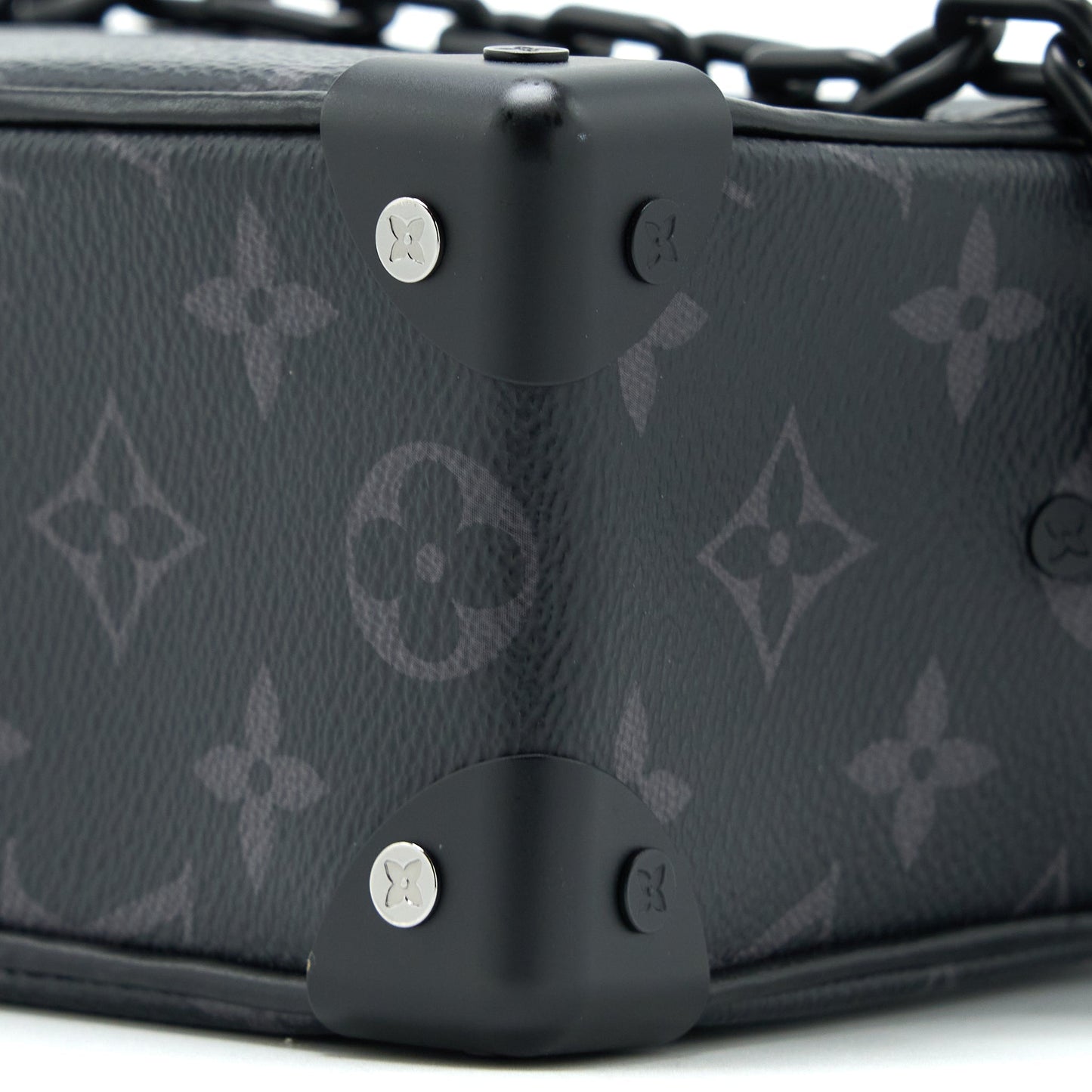 Louis Vuitton Mini Soft Trunk Monogram Eclipse Canvas Black Hardware