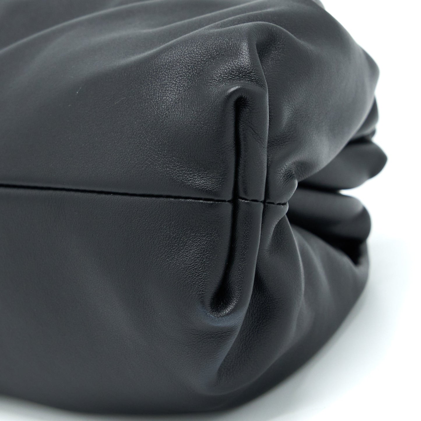Bottega Veneta Teen Pouch Calfskin Black