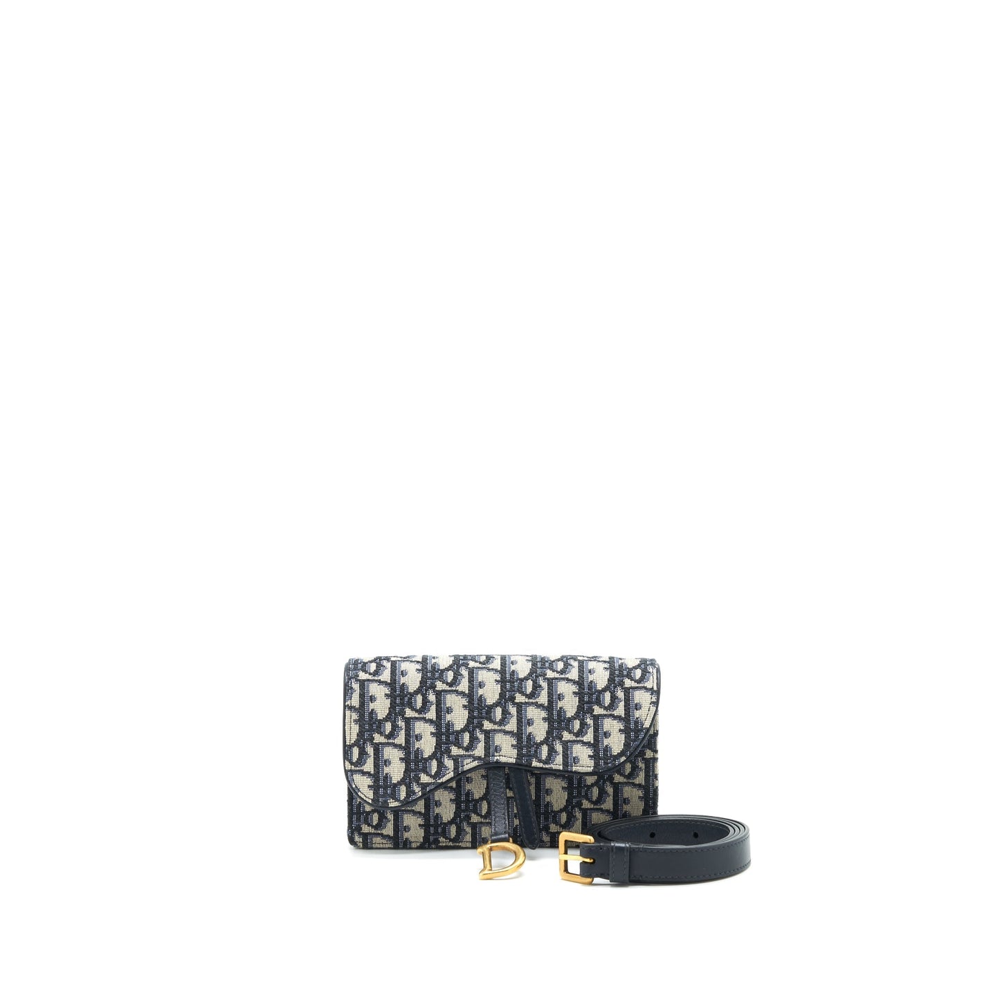 Luxury Dior Saddle belt Pouch Oblique