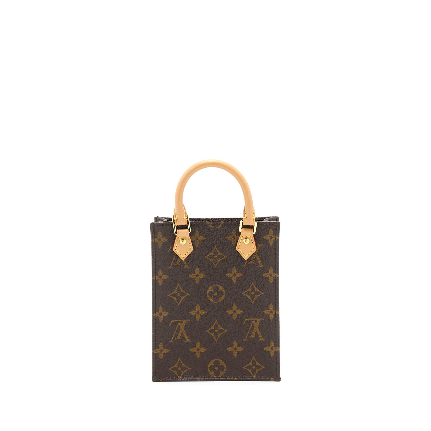 Louis Vuitton Petit Sac Plat Monogram Canvas GHW
