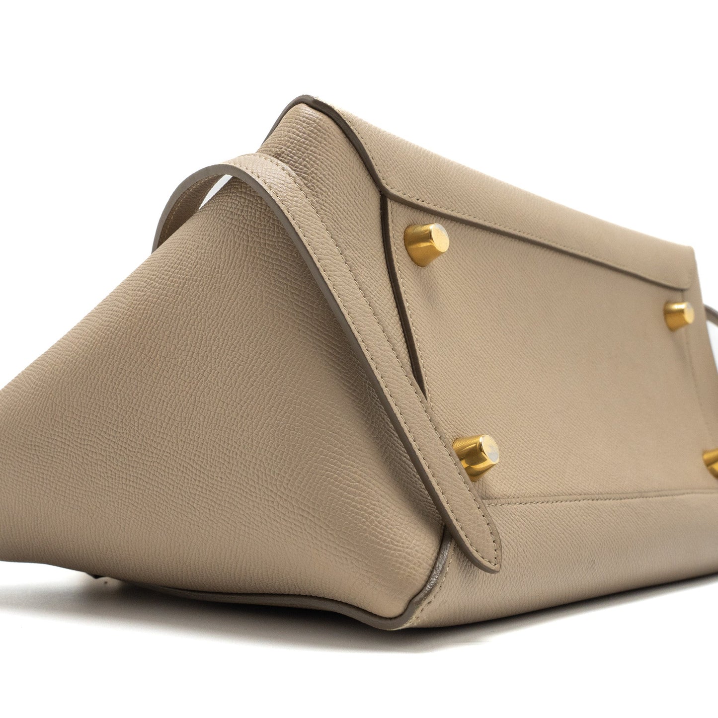 Celine Mini Belt Bag Grained Calfskin Light Beige GHW